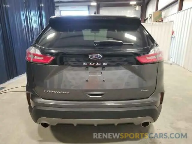 6 fotografías del automóvil dañado 2FMPK4K92NBB06009 FORD EDGE 2022