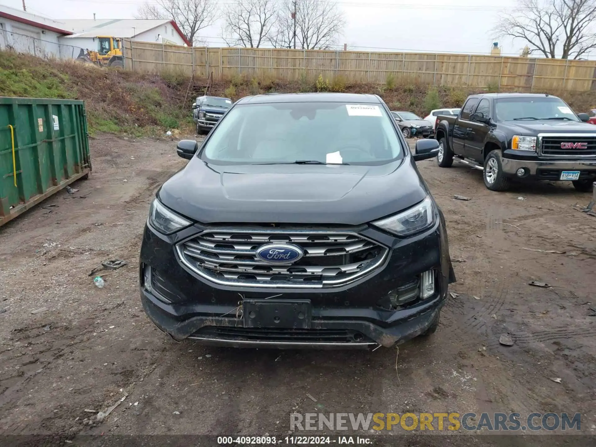11 fotografías del automóvil dañado 2FMPK4K93NBA51540 FORD EDGE 2022