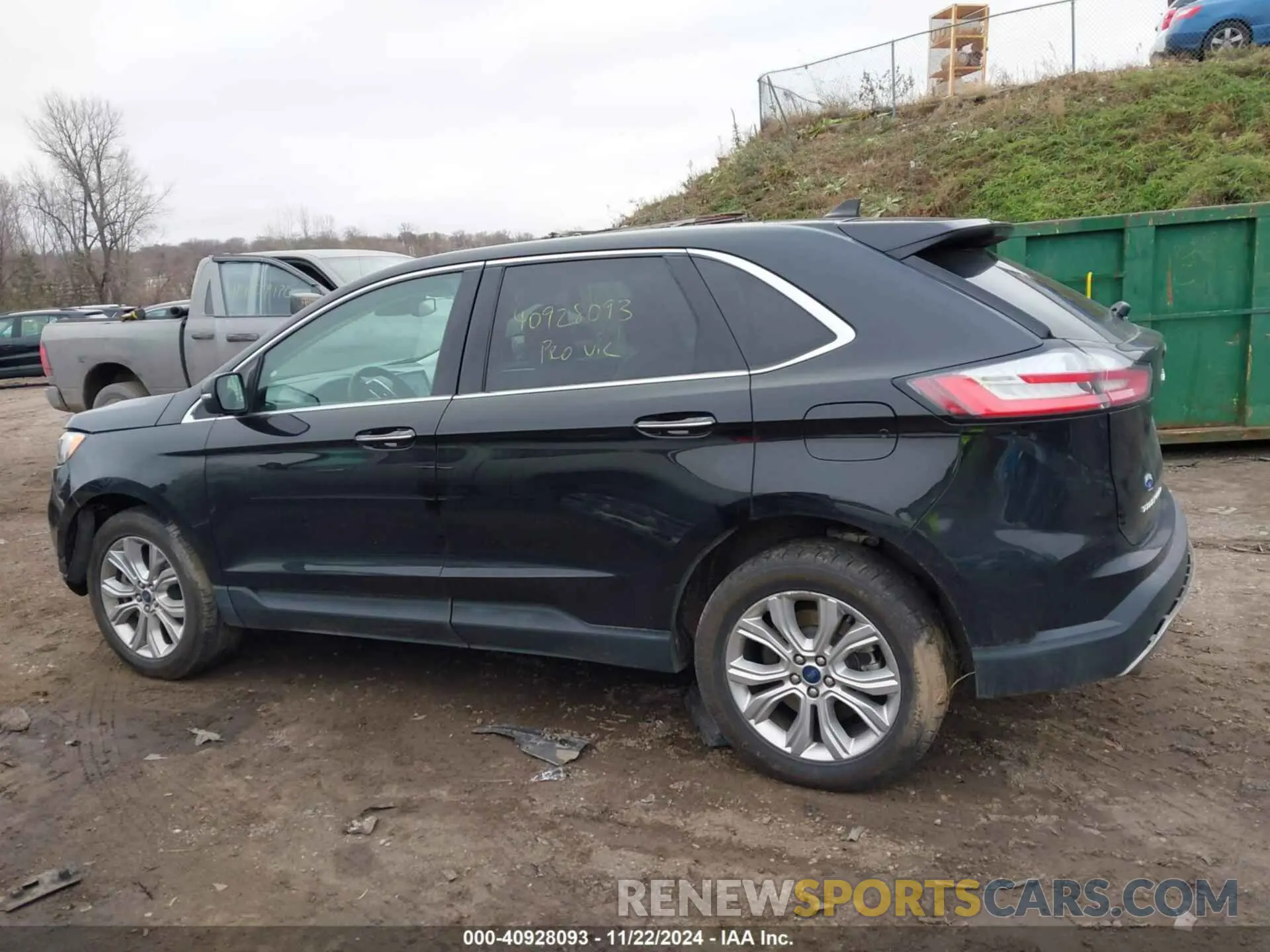13 fotografías del automóvil dañado 2FMPK4K93NBA51540 FORD EDGE 2022