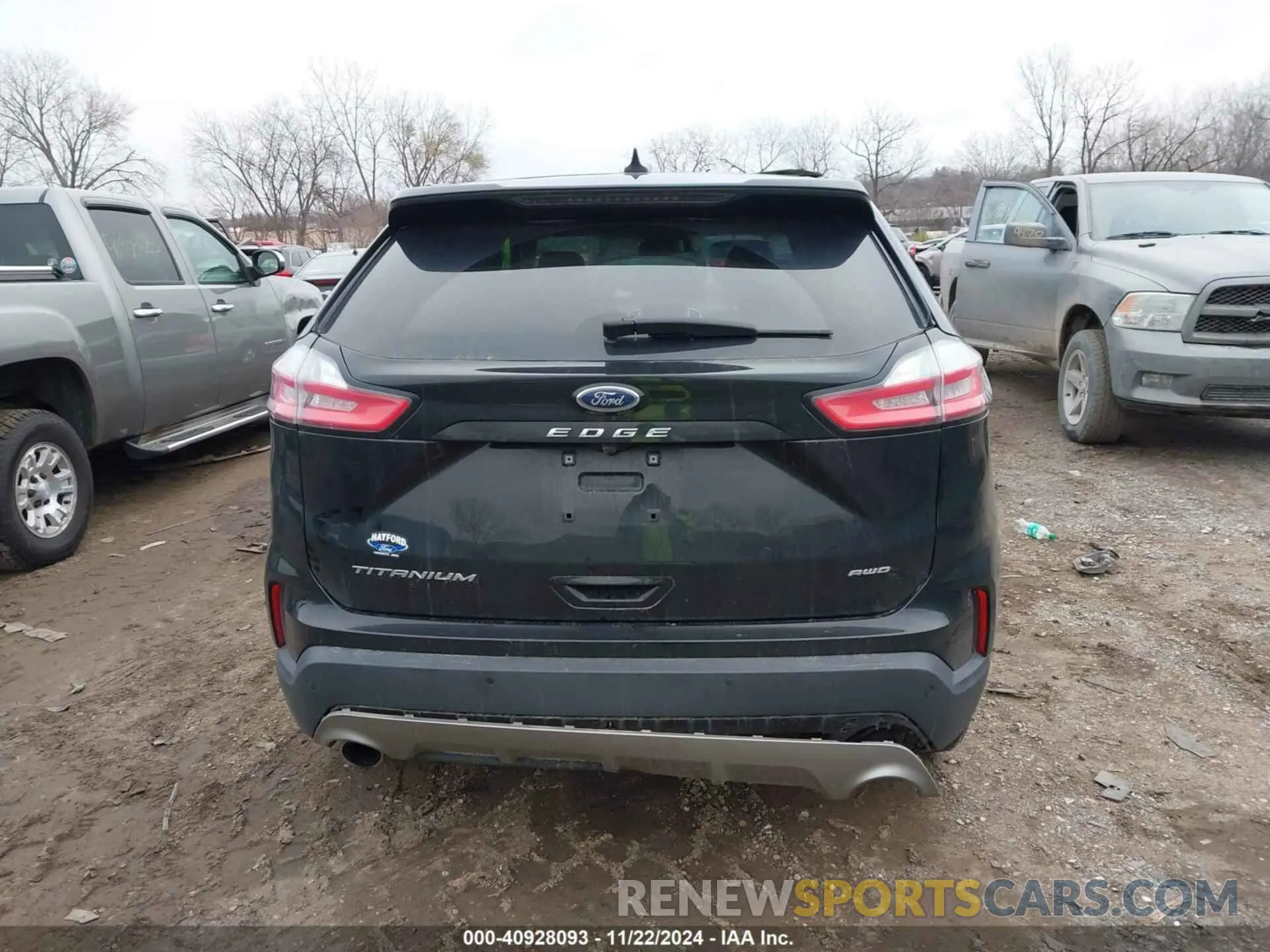 15 fotografías del automóvil dañado 2FMPK4K93NBA51540 FORD EDGE 2022