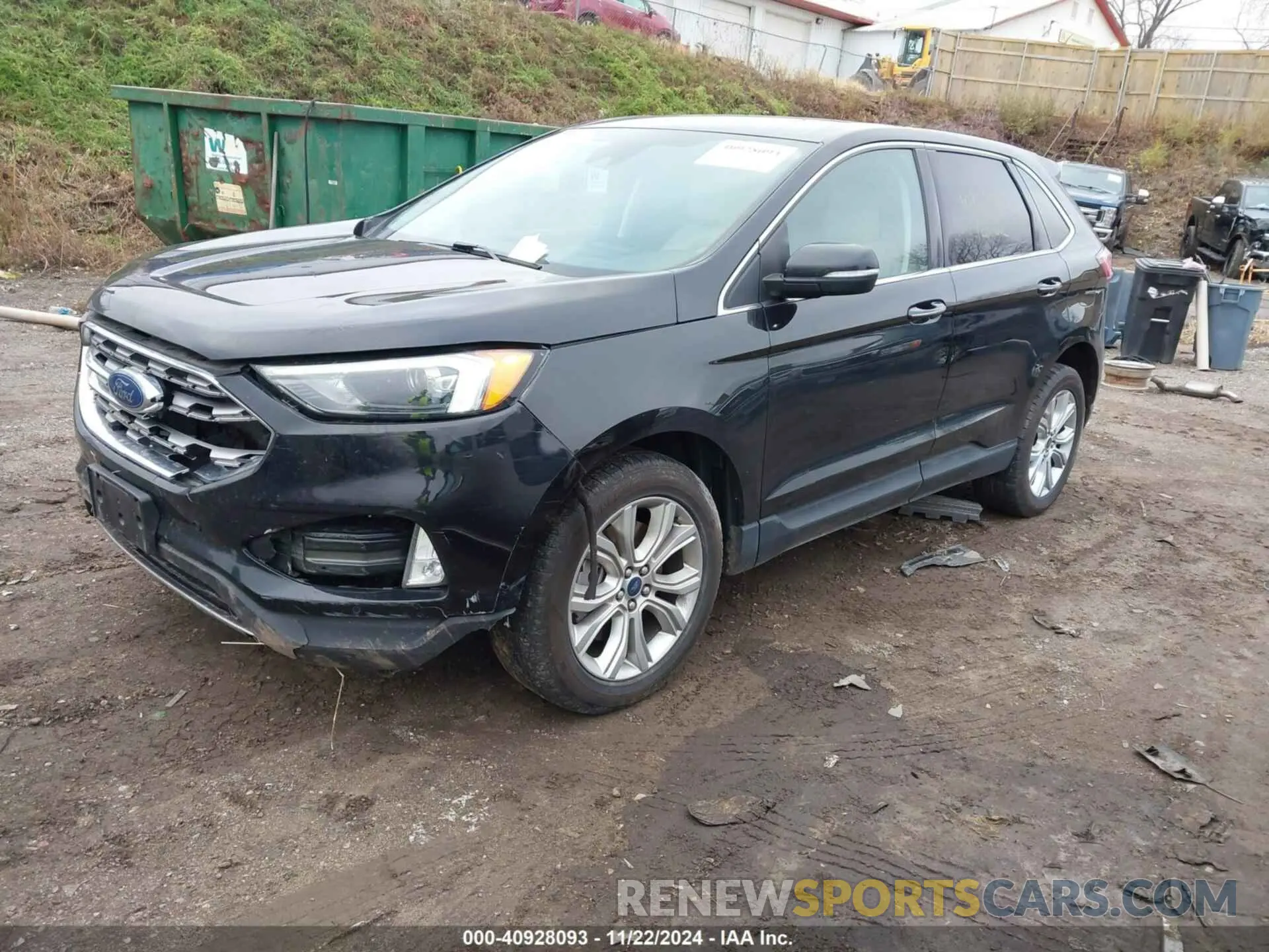 2 fotografías del automóvil dañado 2FMPK4K93NBA51540 FORD EDGE 2022