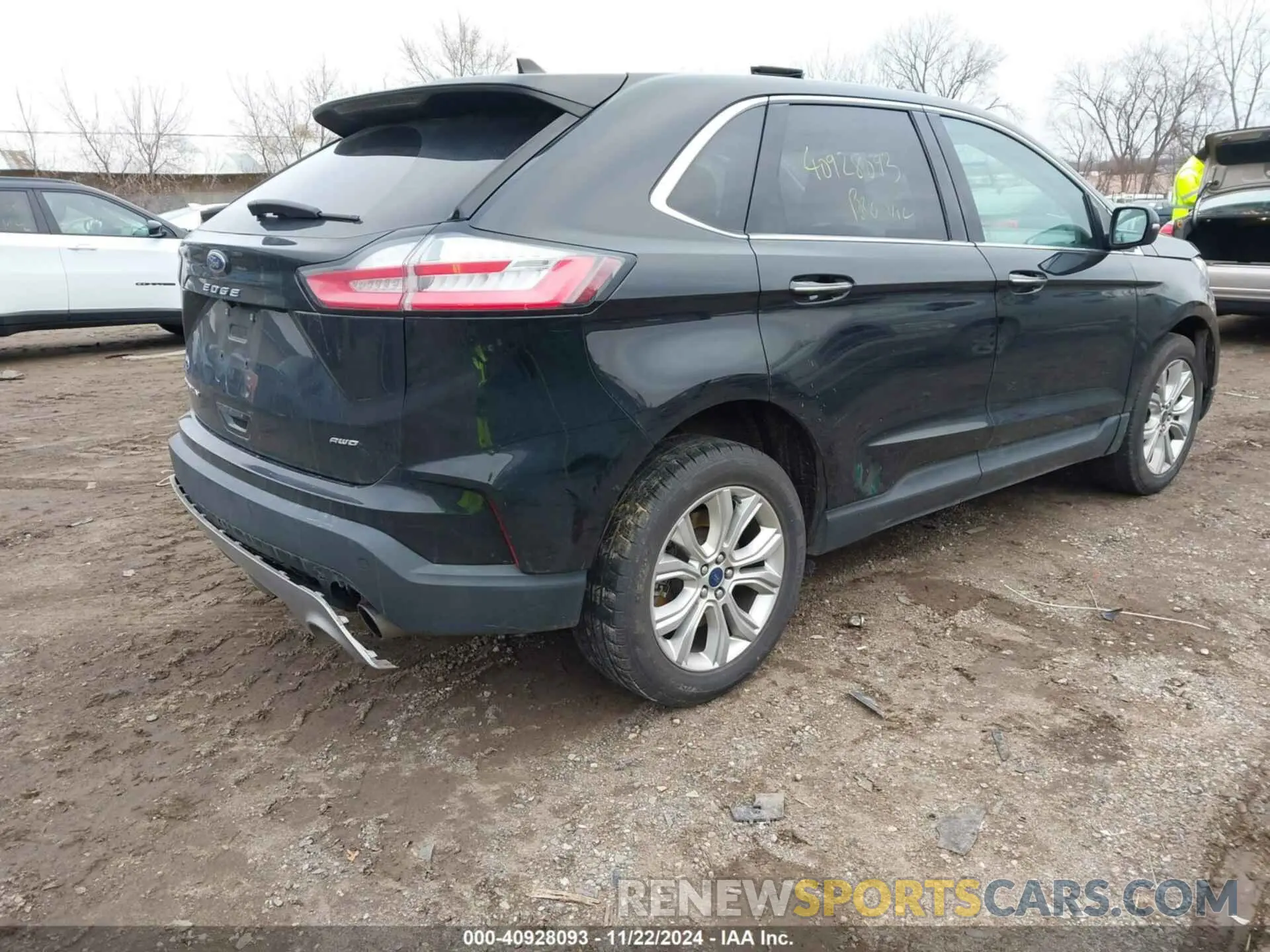 4 fotografías del automóvil dañado 2FMPK4K93NBA51540 FORD EDGE 2022