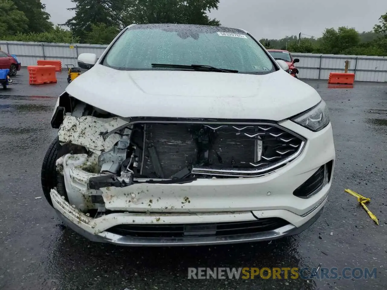 5 fotografías del automóvil dañado 2FMPK4K93NBA57581 FORD EDGE 2022