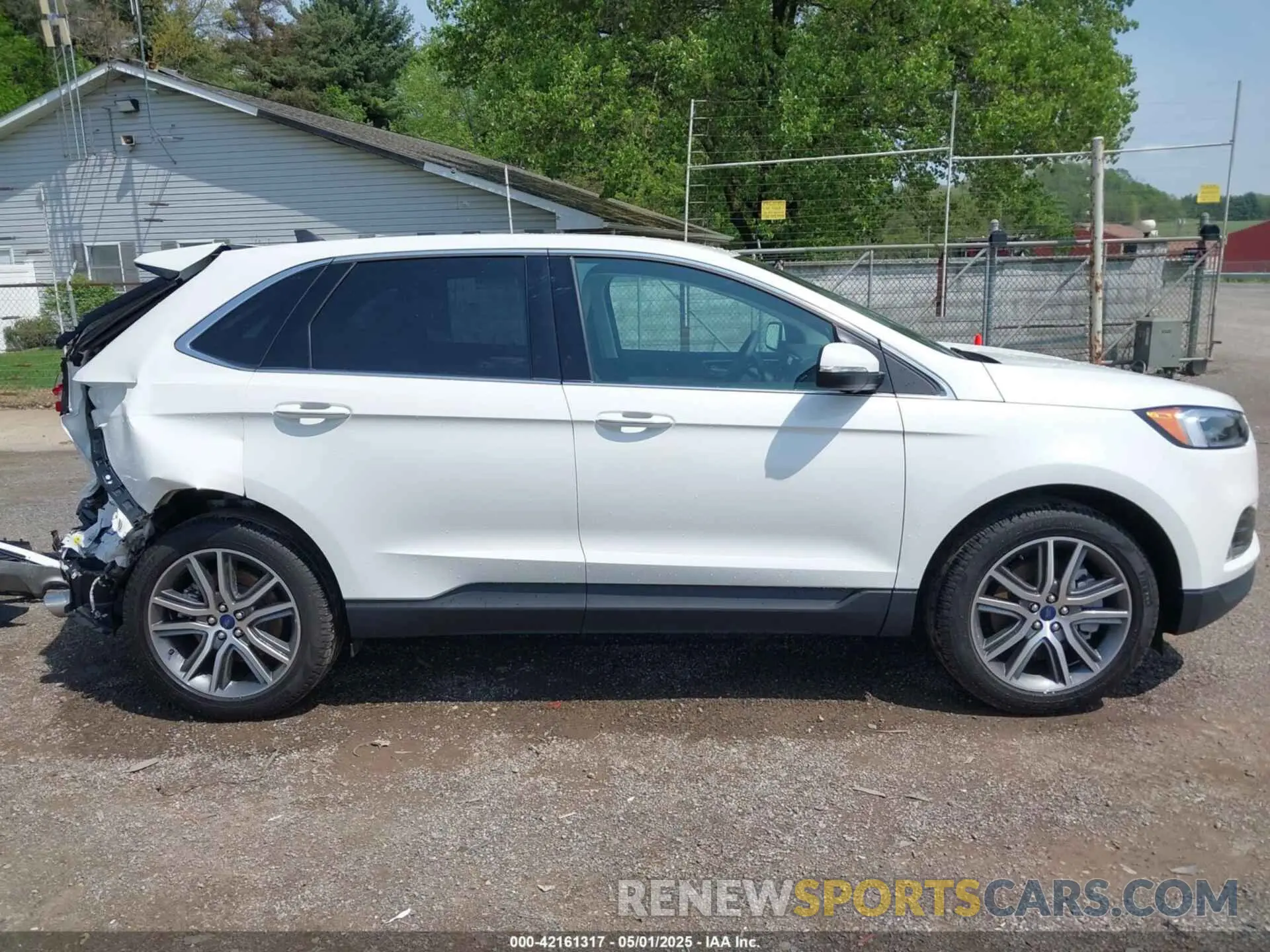 14 fotografías del automóvil dañado 2FMPK4K93NBA83873 FORD EDGE 2022