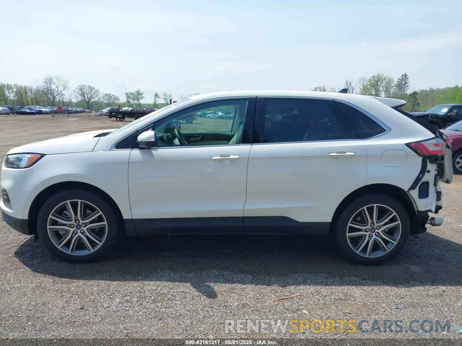 15 fotografías del automóvil dañado 2FMPK4K93NBA83873 FORD EDGE 2022