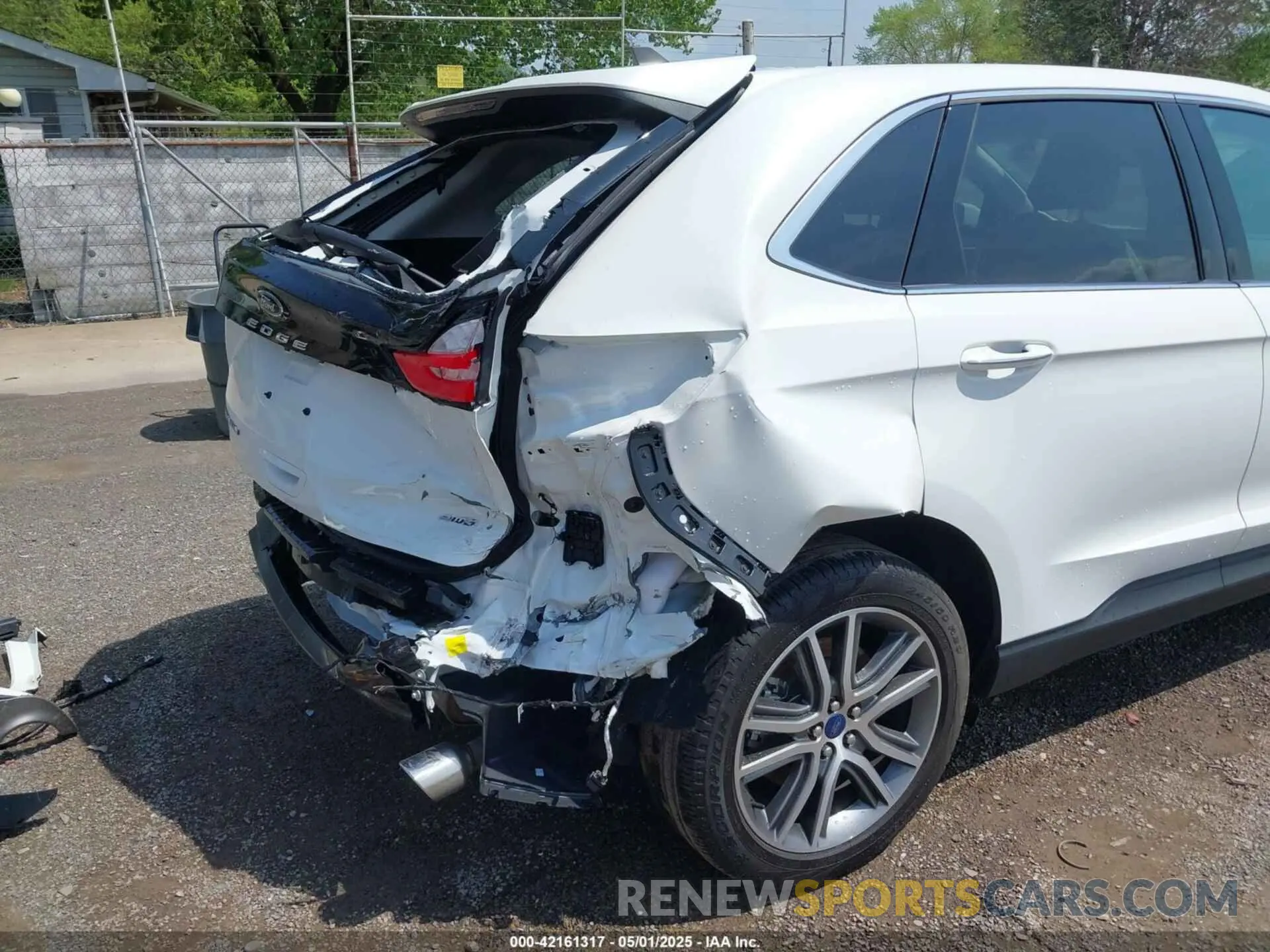 18 fotografías del automóvil dañado 2FMPK4K93NBA83873 FORD EDGE 2022