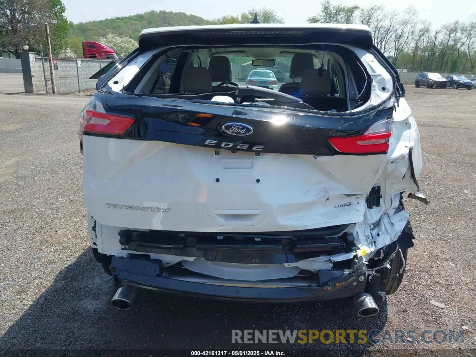 6 fotografías del automóvil dañado 2FMPK4K93NBA83873 FORD EDGE 2022