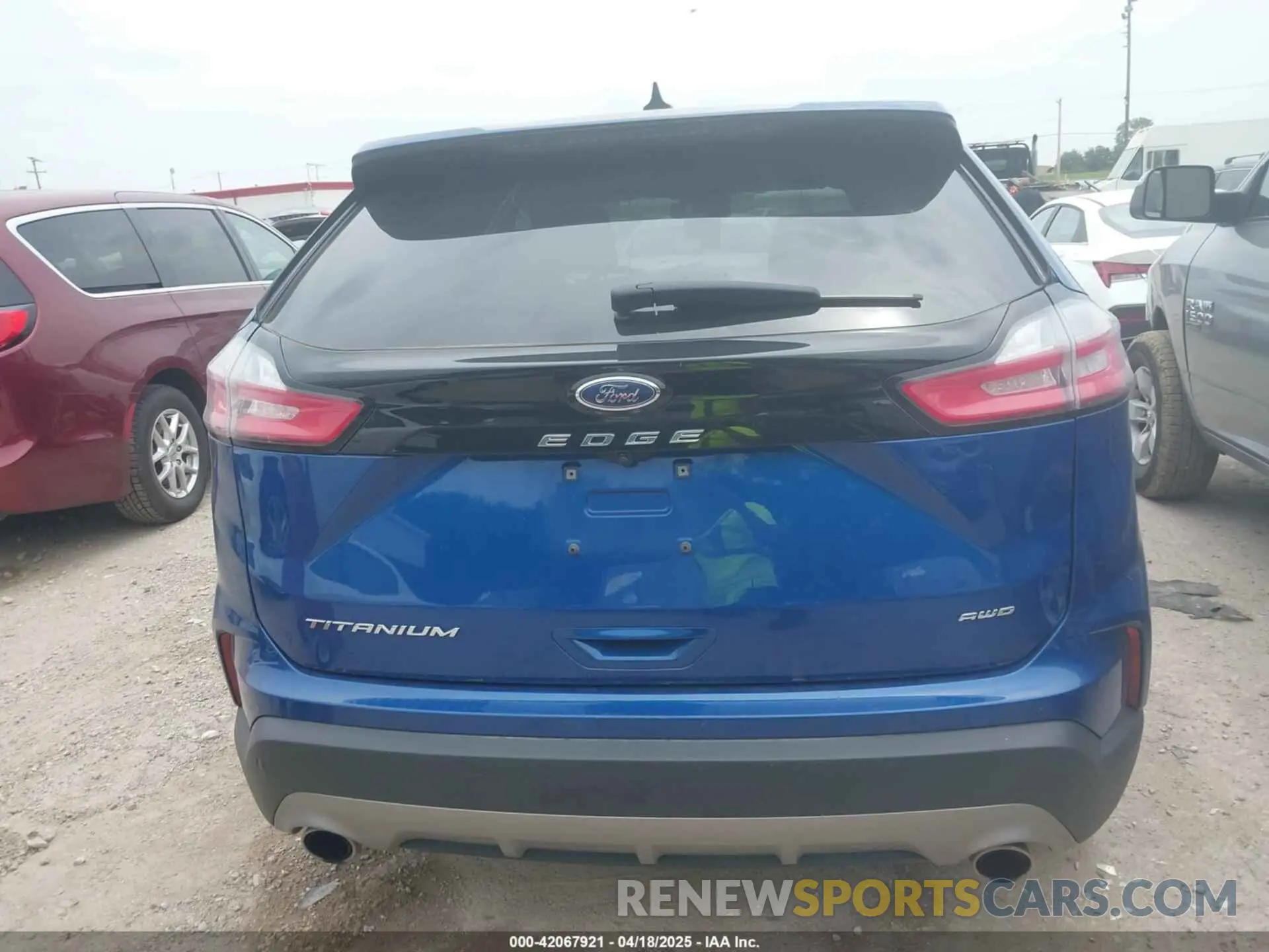 16 fotografías del automóvil dañado 2FMPK4K93NBA94971 FORD EDGE 2022