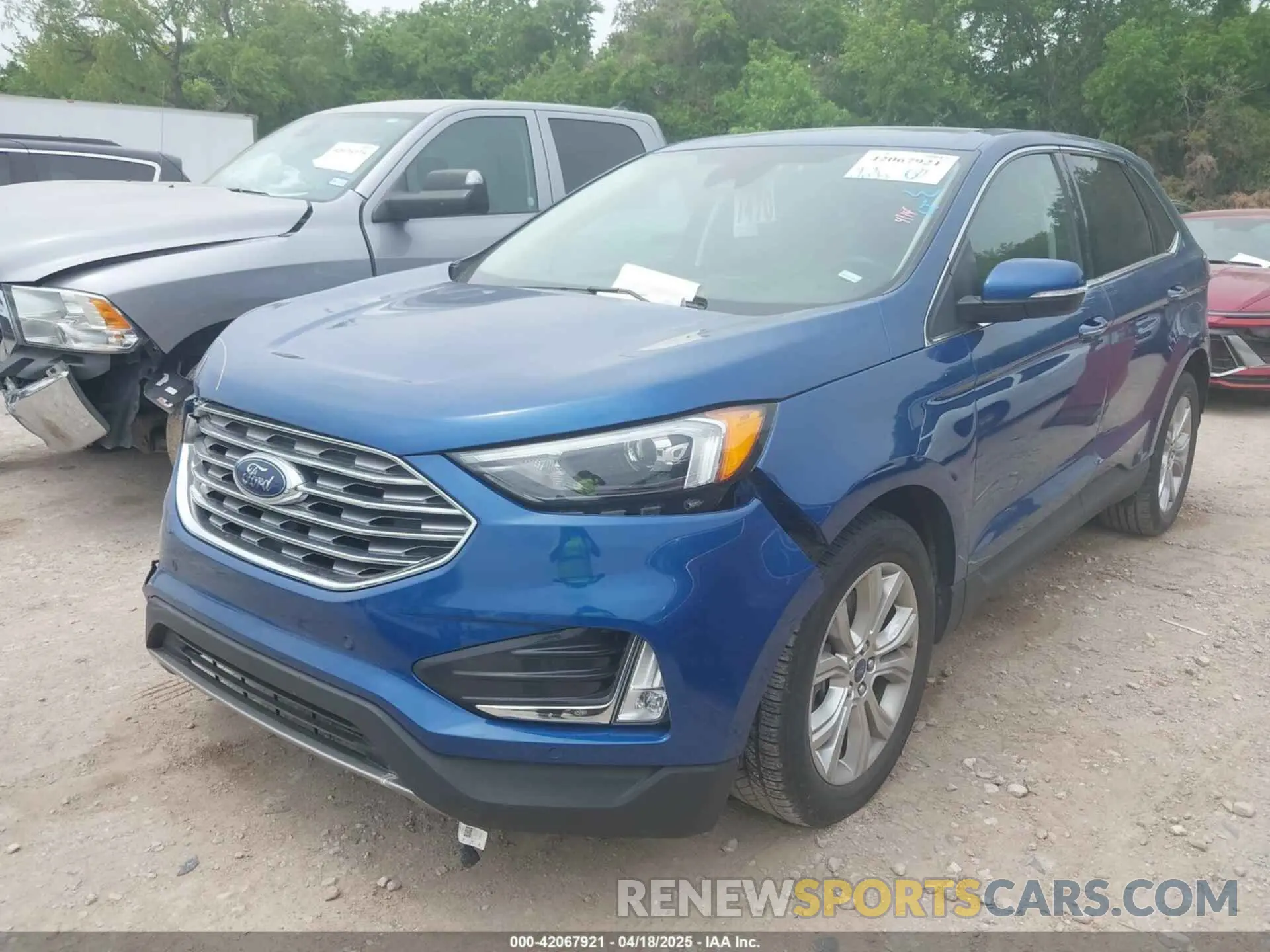 2 fotografías del automóvil dañado 2FMPK4K93NBA94971 FORD EDGE 2022