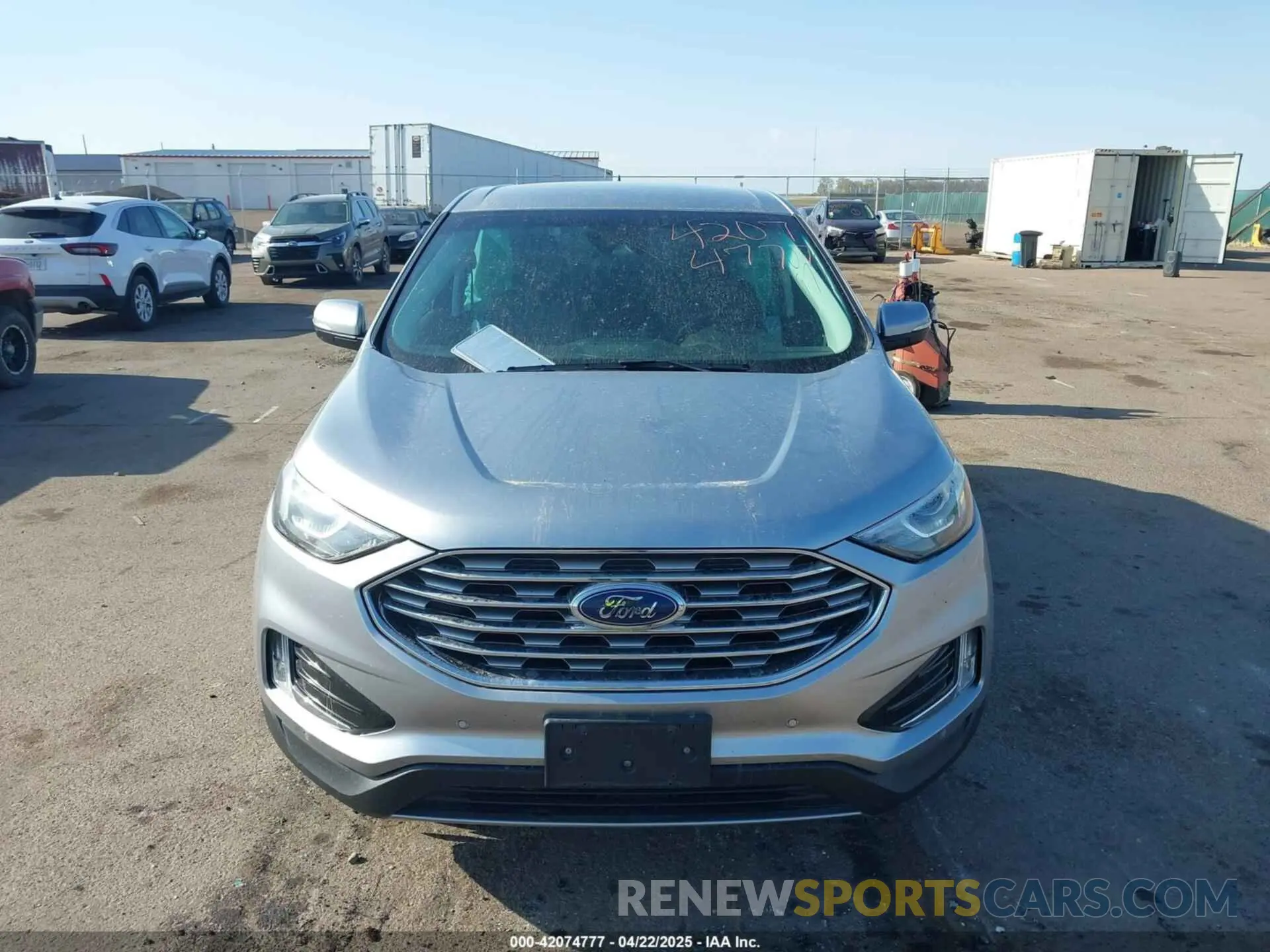 12 fotografías del automóvil dañado 2FMPK4K95NBA33637 FORD EDGE 2022