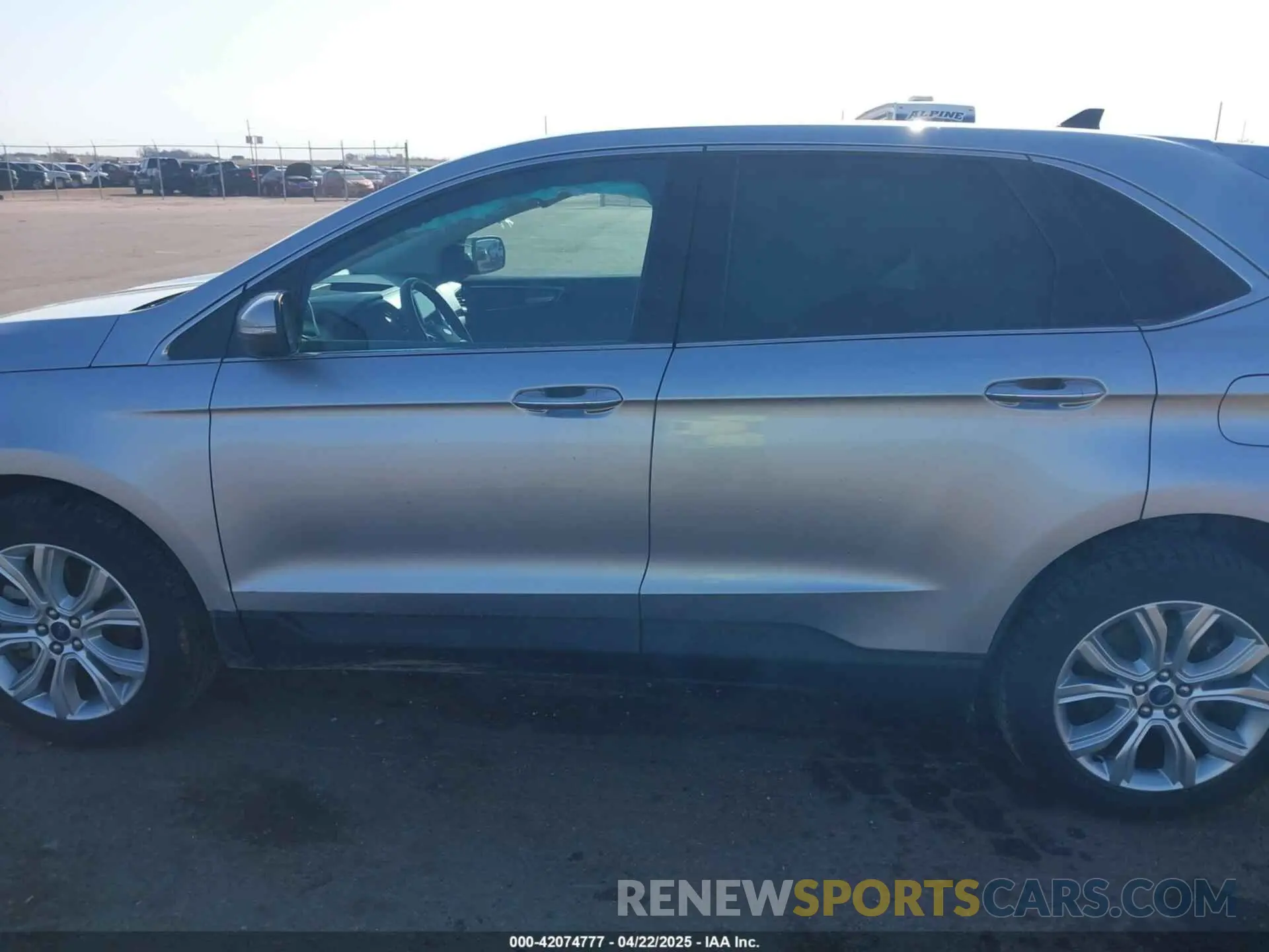 14 fotografías del automóvil dañado 2FMPK4K95NBA33637 FORD EDGE 2022