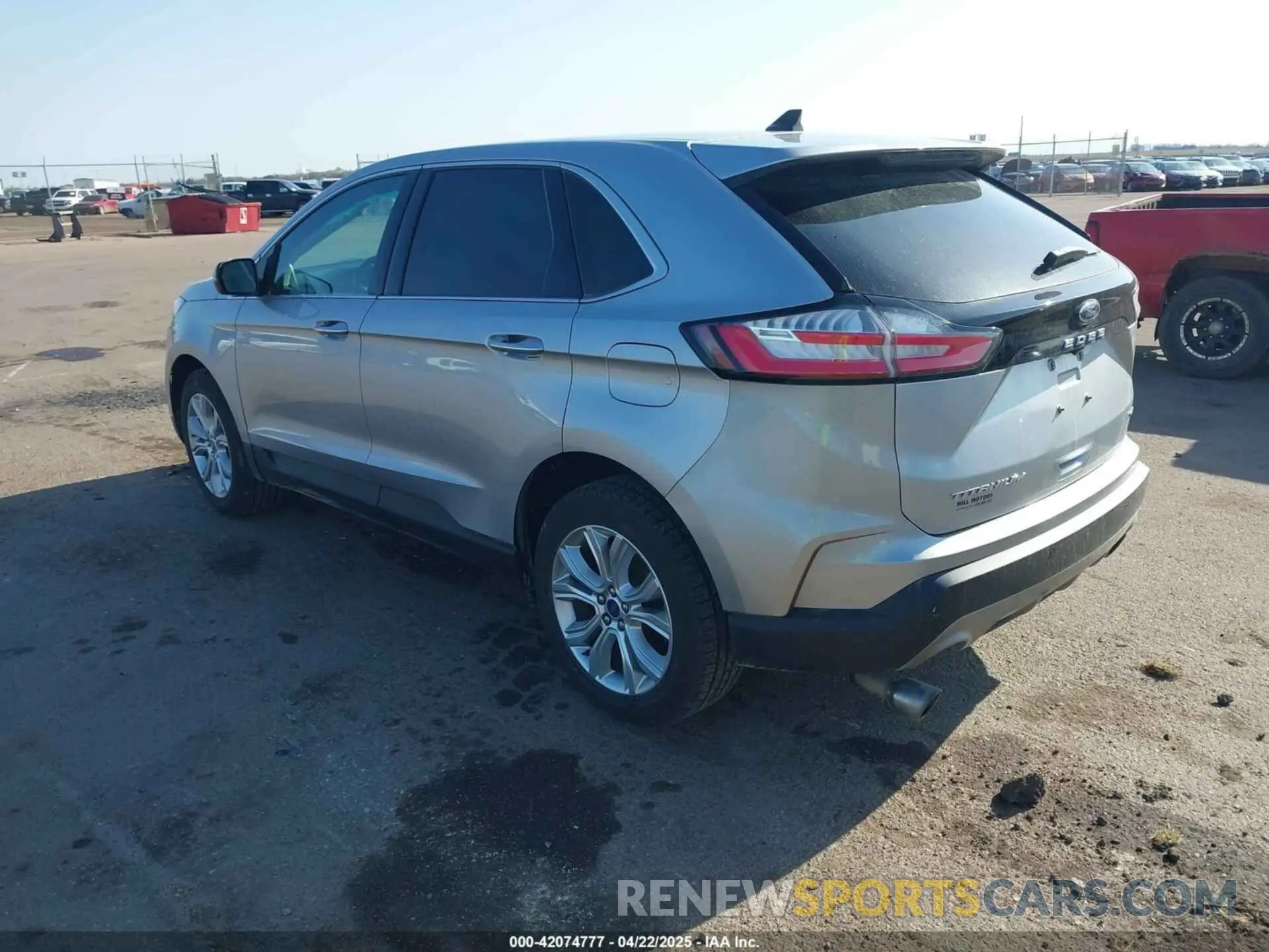 3 fotografías del automóvil dañado 2FMPK4K95NBA33637 FORD EDGE 2022