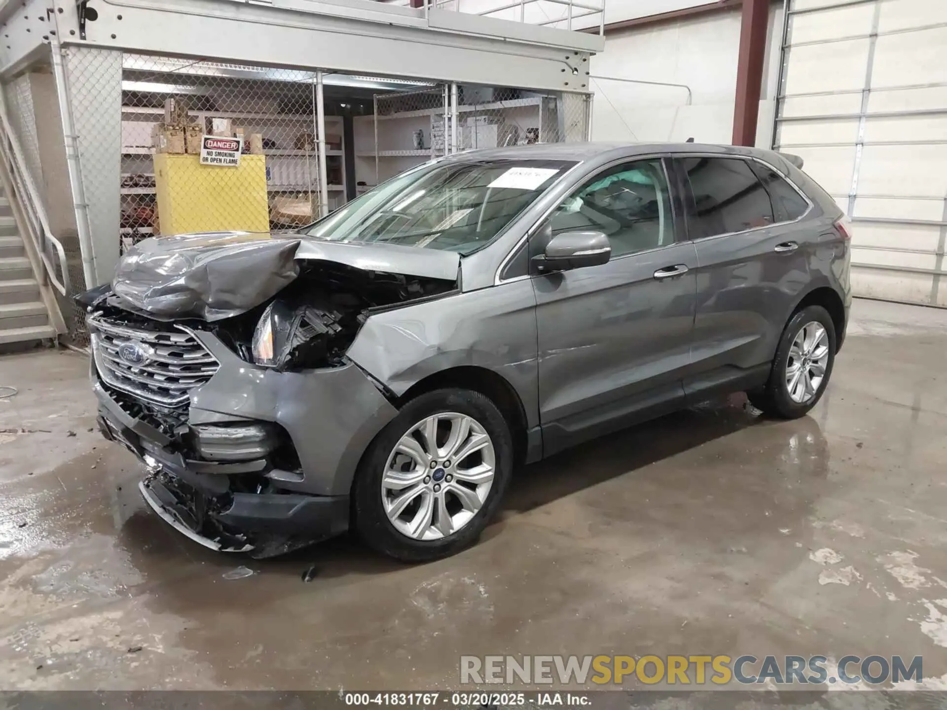 2 fotografías del automóvil dañado 2FMPK4K95NBA37672 FORD EDGE 2022
