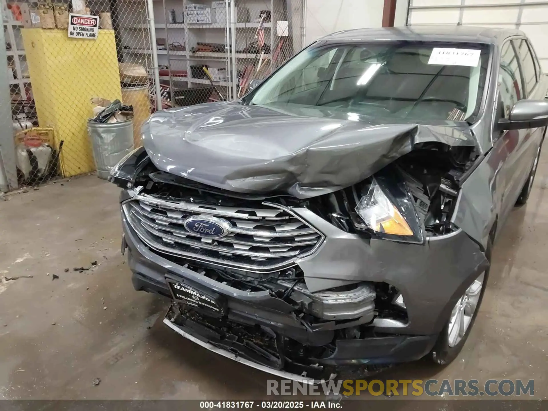 6 fotografías del automóvil dañado 2FMPK4K95NBA37672 FORD EDGE 2022