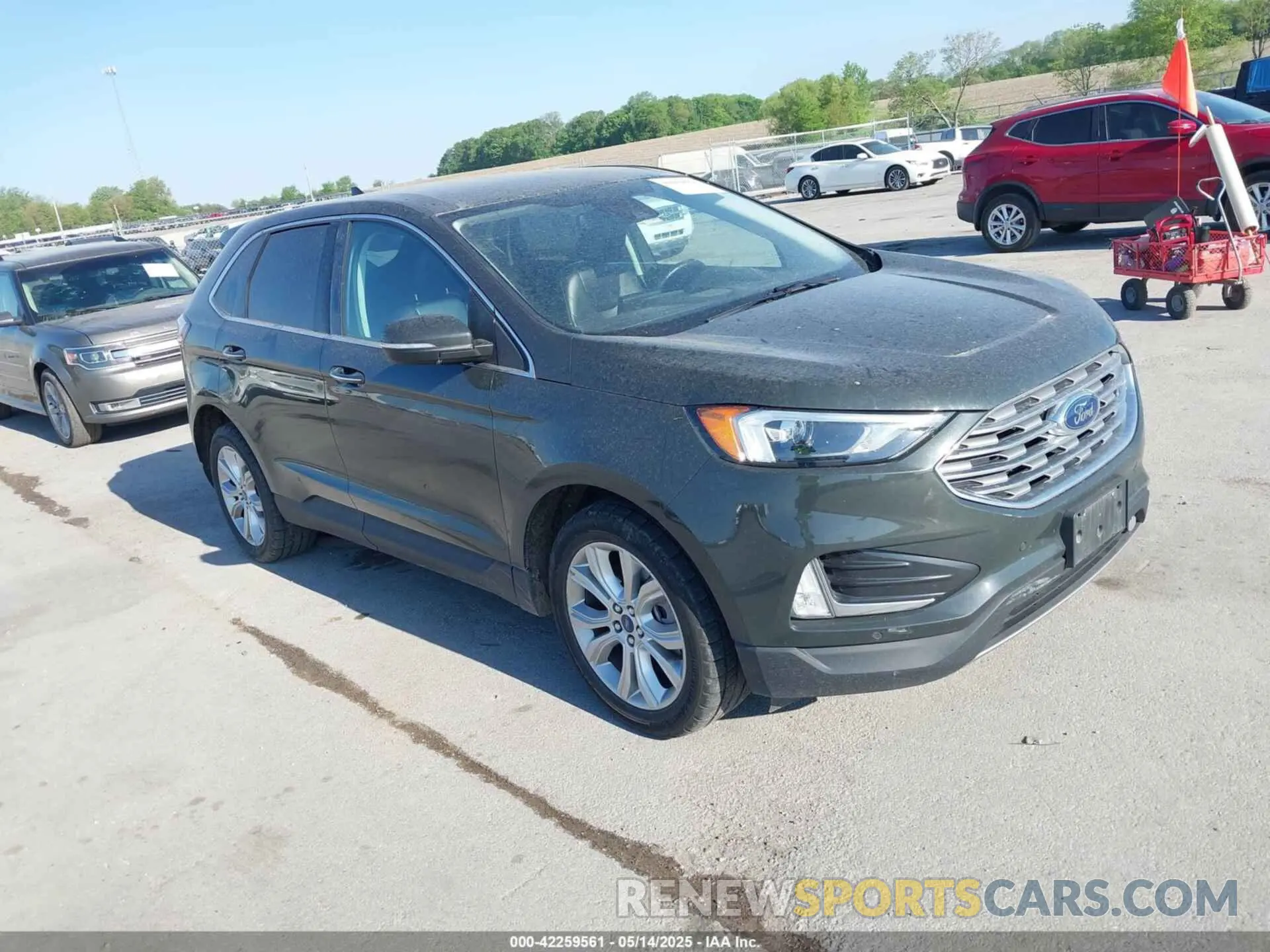 1 fotografías del automóvil dañado 2FMPK4K95NBA53113 FORD EDGE 2022