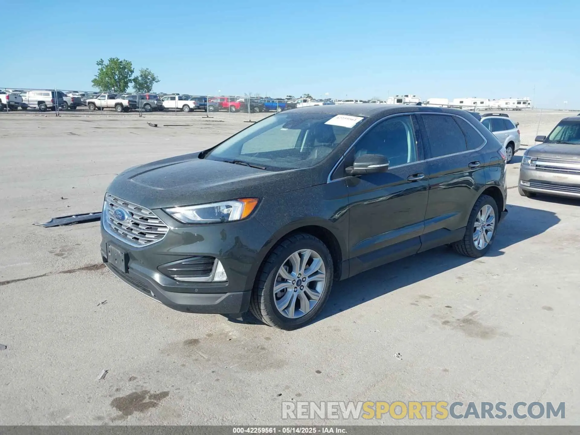 2 fotografías del automóvil dañado 2FMPK4K95NBA53113 FORD EDGE 2022