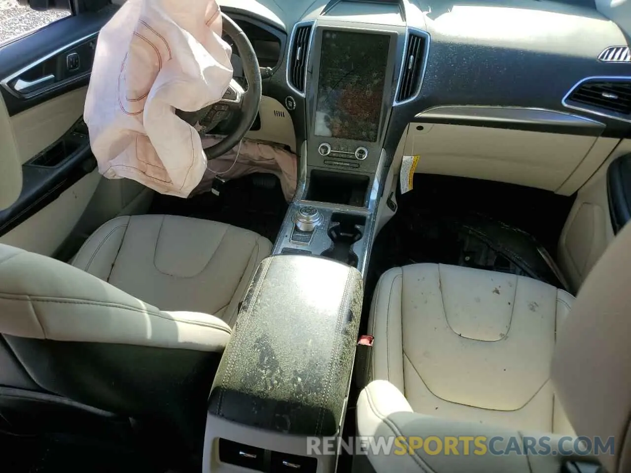 8 fotografías del automóvil dañado 2FMPK4K95NBB14640 FORD EDGE 2022