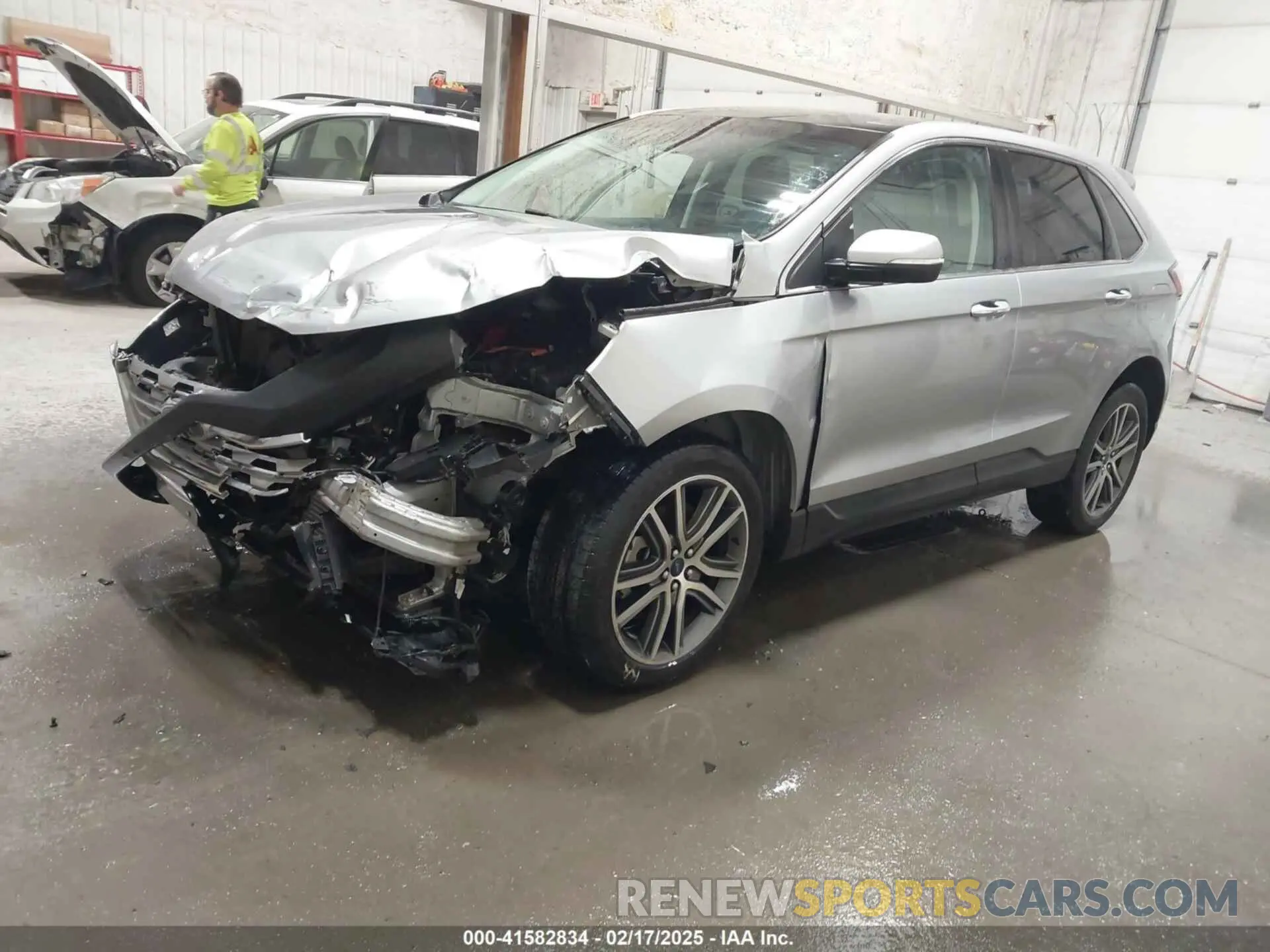 2 fotografías del automóvil dañado 2FMPK4K96NBA22582 FORD EDGE 2022