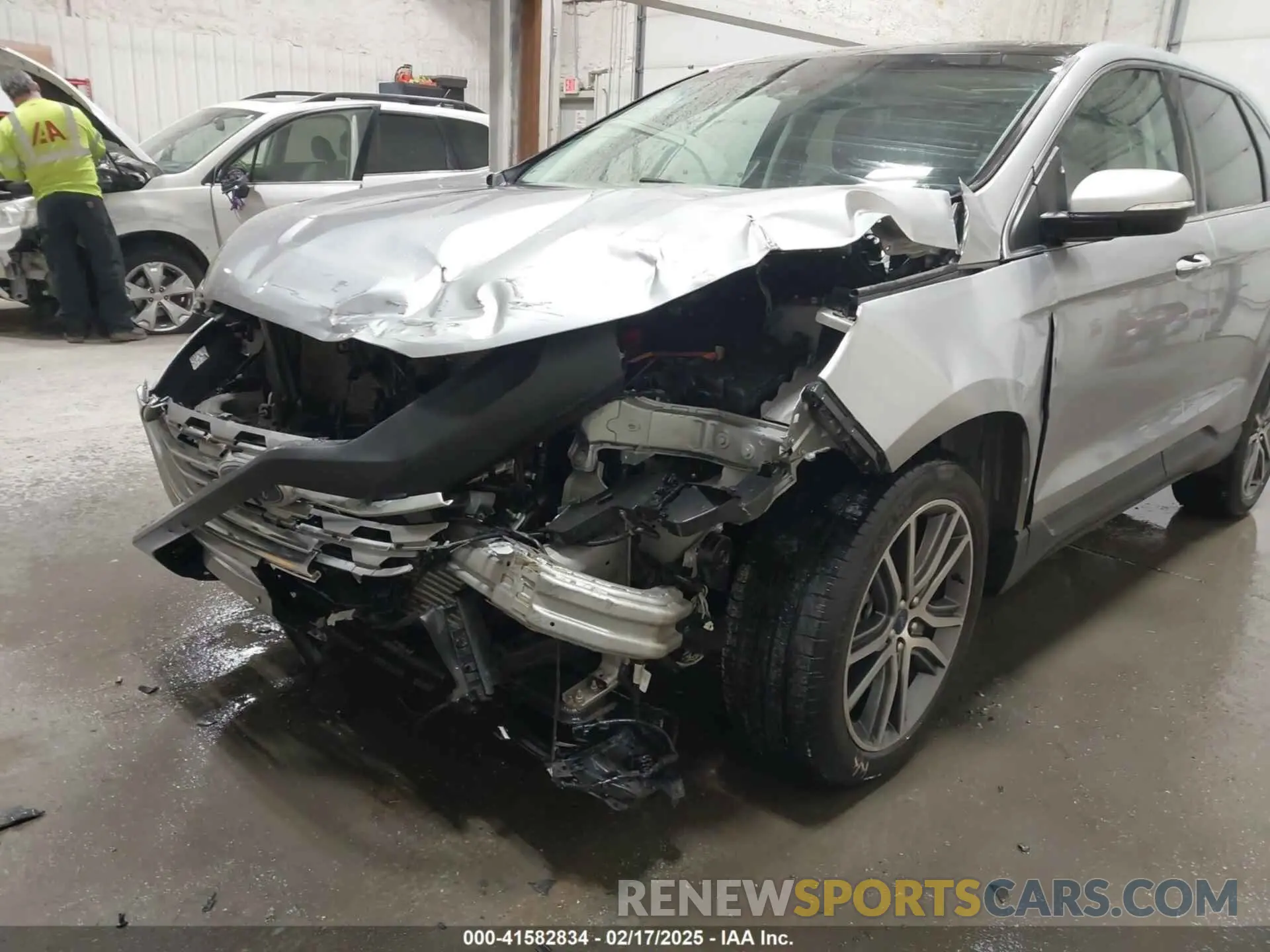 6 fotografías del automóvil dañado 2FMPK4K96NBA22582 FORD EDGE 2022