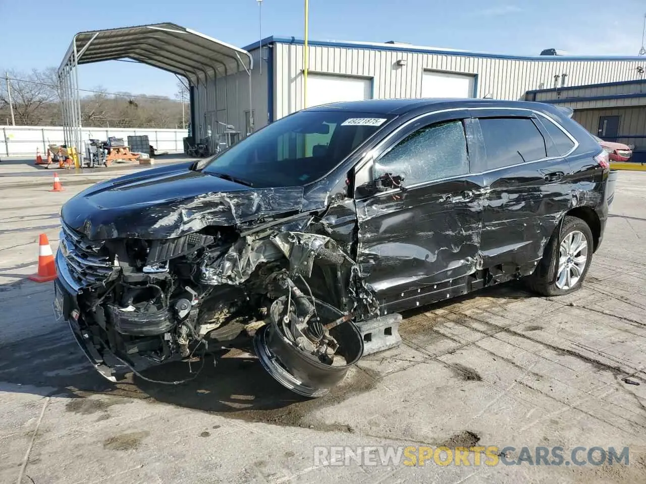 1 fotografías del automóvil dañado 2FMPK4K96NBA30472 FORD EDGE 2022