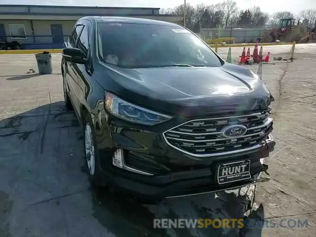 15 fotografías del automóvil dañado 2FMPK4K96NBA30472 FORD EDGE 2022