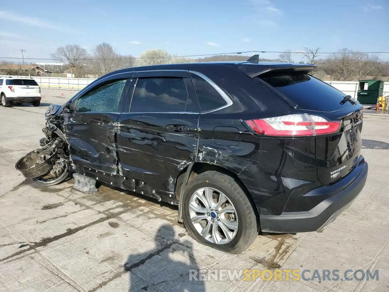 2 fotografías del automóvil dañado 2FMPK4K96NBA30472 FORD EDGE 2022