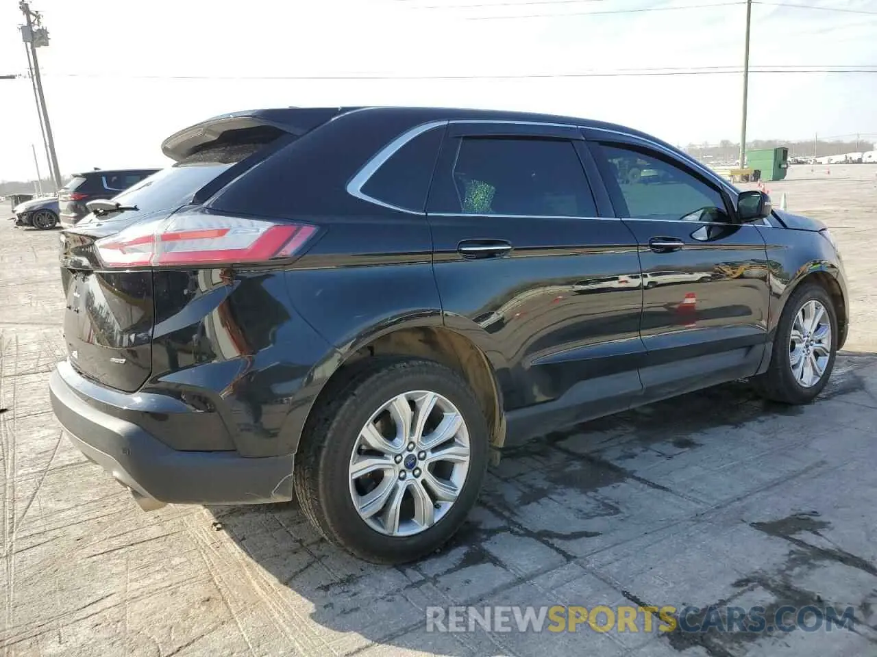 3 fotografías del automóvil dañado 2FMPK4K96NBA30472 FORD EDGE 2022