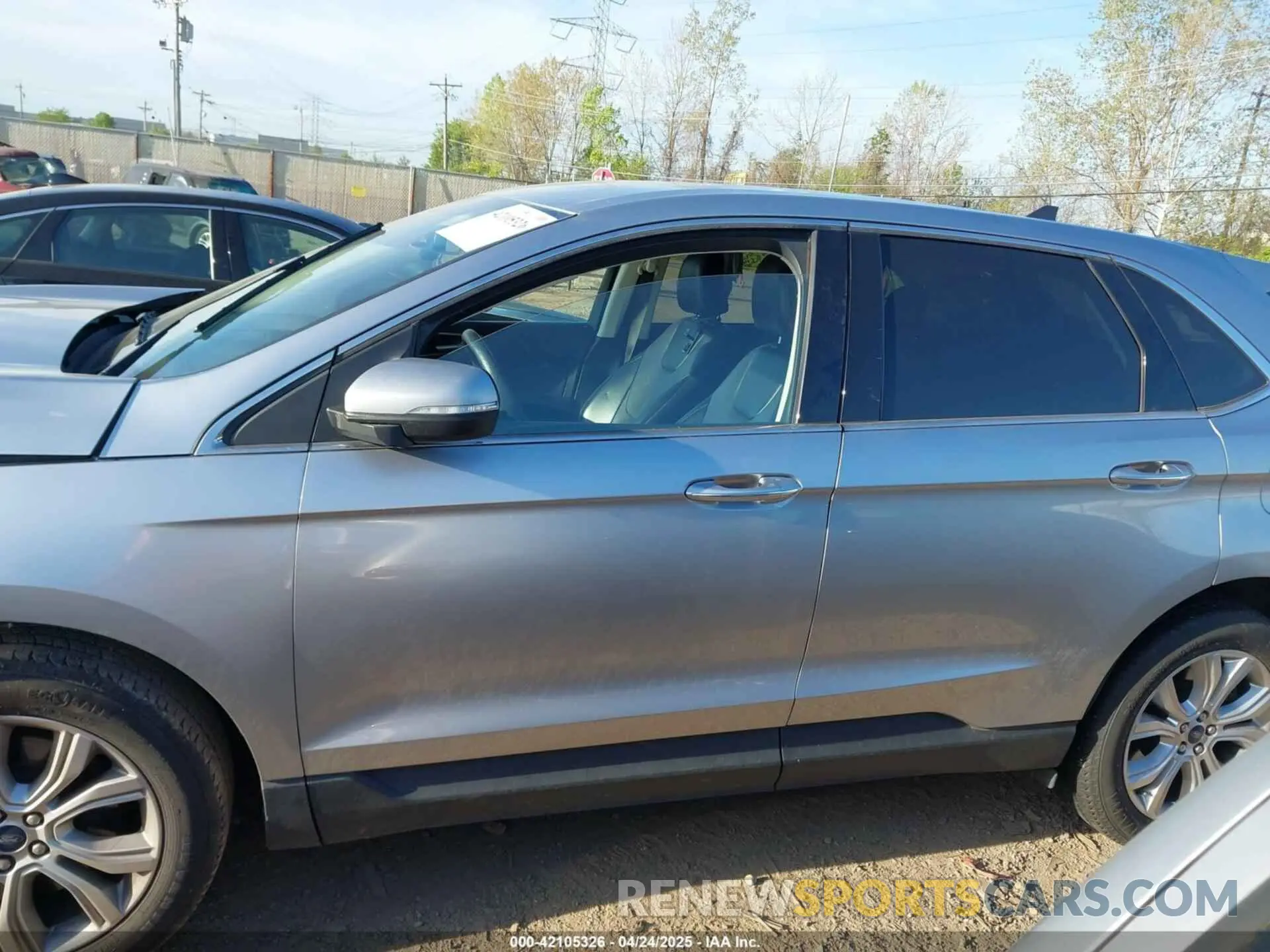 14 fotografías del automóvil dañado 2FMPK4K96NBA38989 FORD EDGE 2022