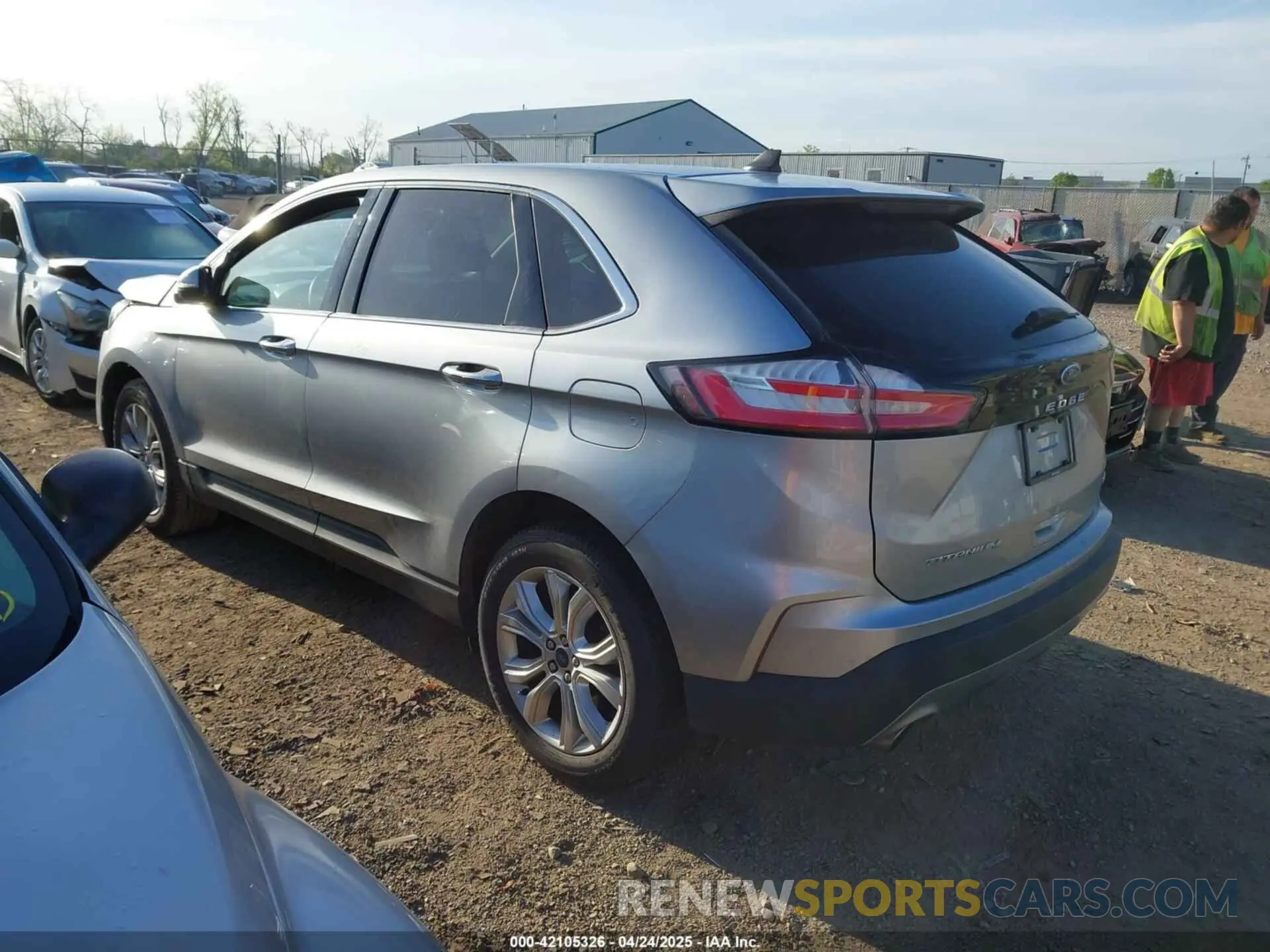3 fotografías del automóvil dañado 2FMPK4K96NBA38989 FORD EDGE 2022