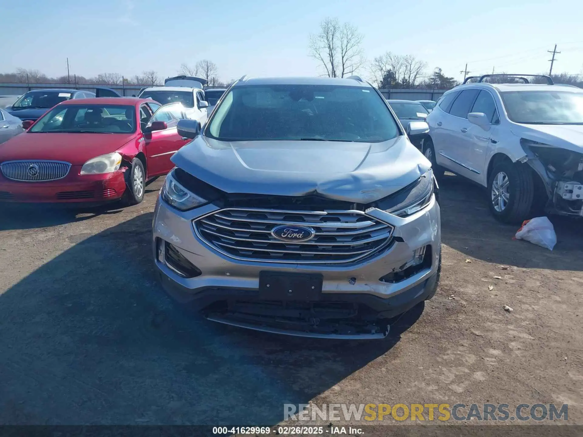 12 fotografías del automóvil dañado 2FMPK4K97NBA13096 FORD EDGE 2022