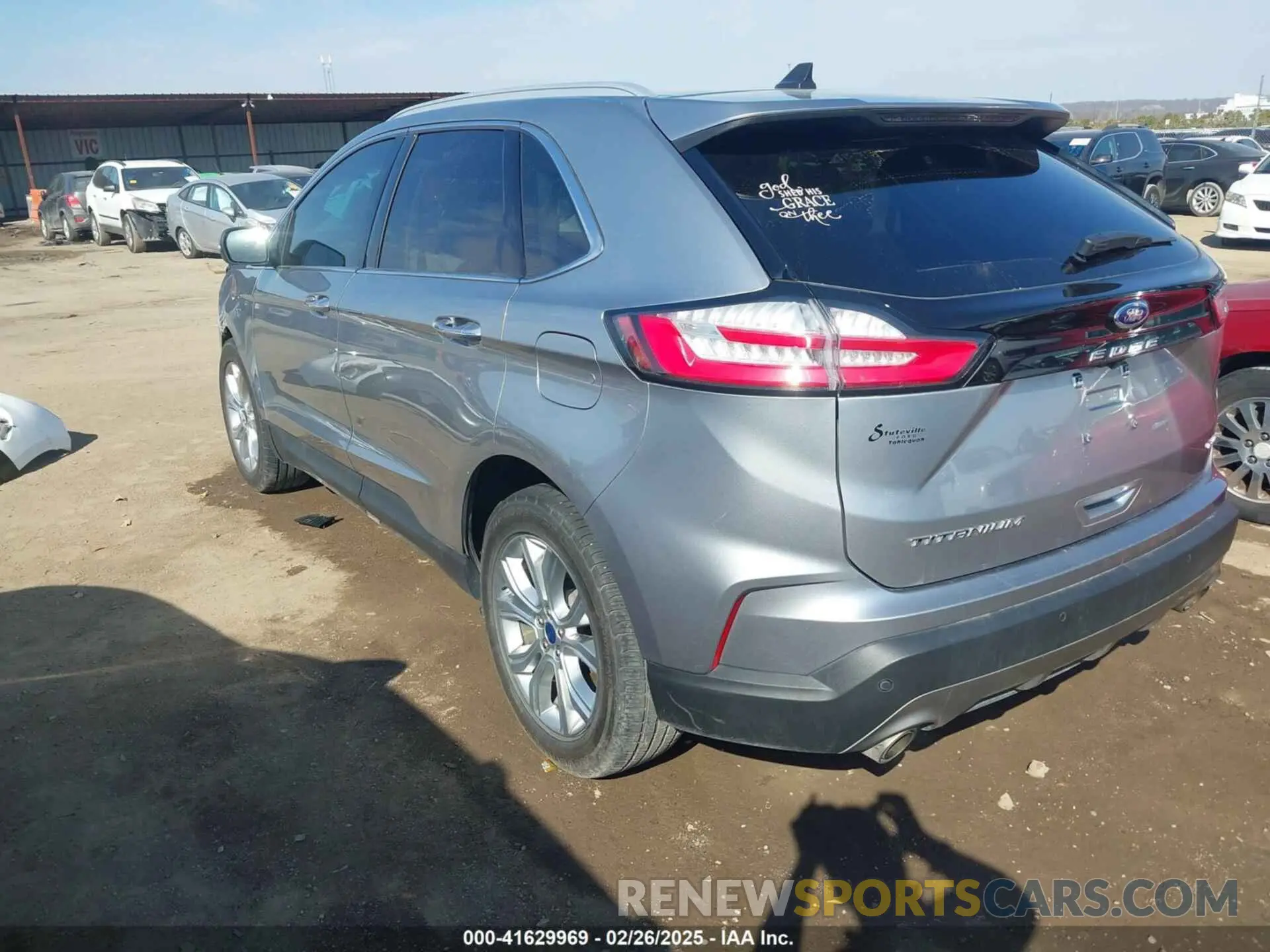 3 fotografías del automóvil dañado 2FMPK4K97NBA13096 FORD EDGE 2022