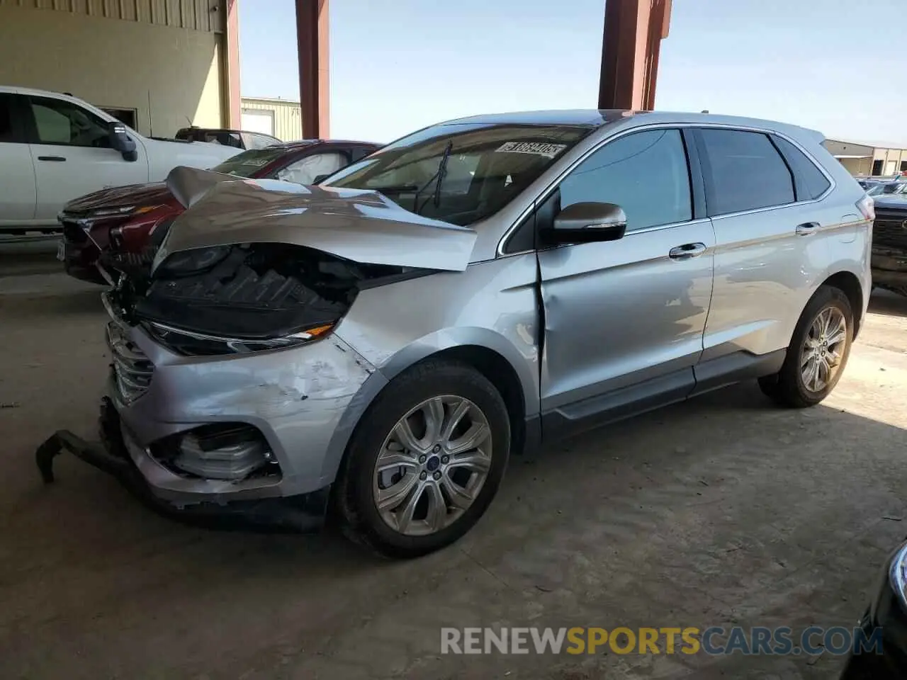 1 fotografías del automóvil dañado 2FMPK4K97NBA39777 FORD EDGE 2022