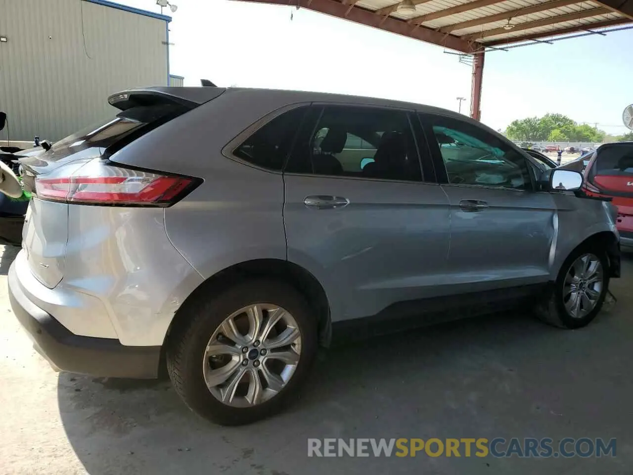 3 fotografías del automóvil dañado 2FMPK4K97NBA39777 FORD EDGE 2022