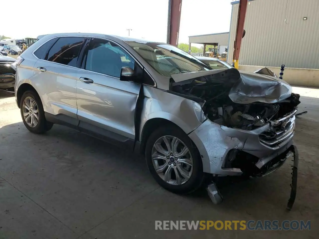 4 fotografías del automóvil dañado 2FMPK4K97NBA39777 FORD EDGE 2022
