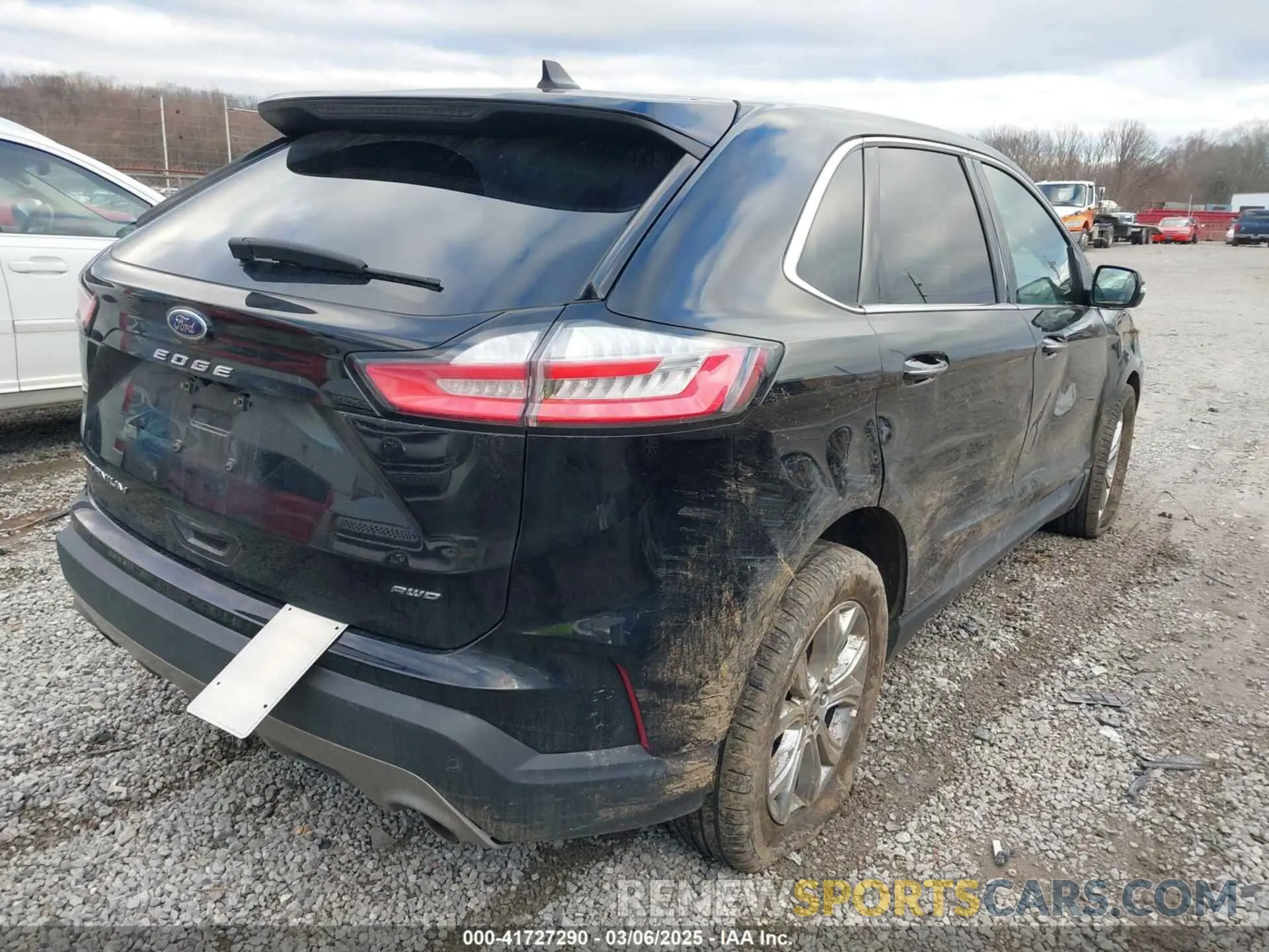 4 fotografías del automóvil dañado 2FMPK4K97NBA63660 FORD EDGE 2022