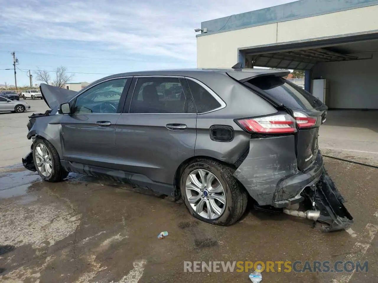 2 fotografías del automóvil dañado 2FMPK4K97NBB06605 FORD EDGE 2022