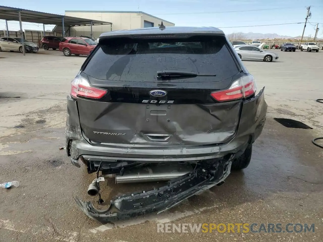 6 fotografías del automóvil dañado 2FMPK4K97NBB06605 FORD EDGE 2022