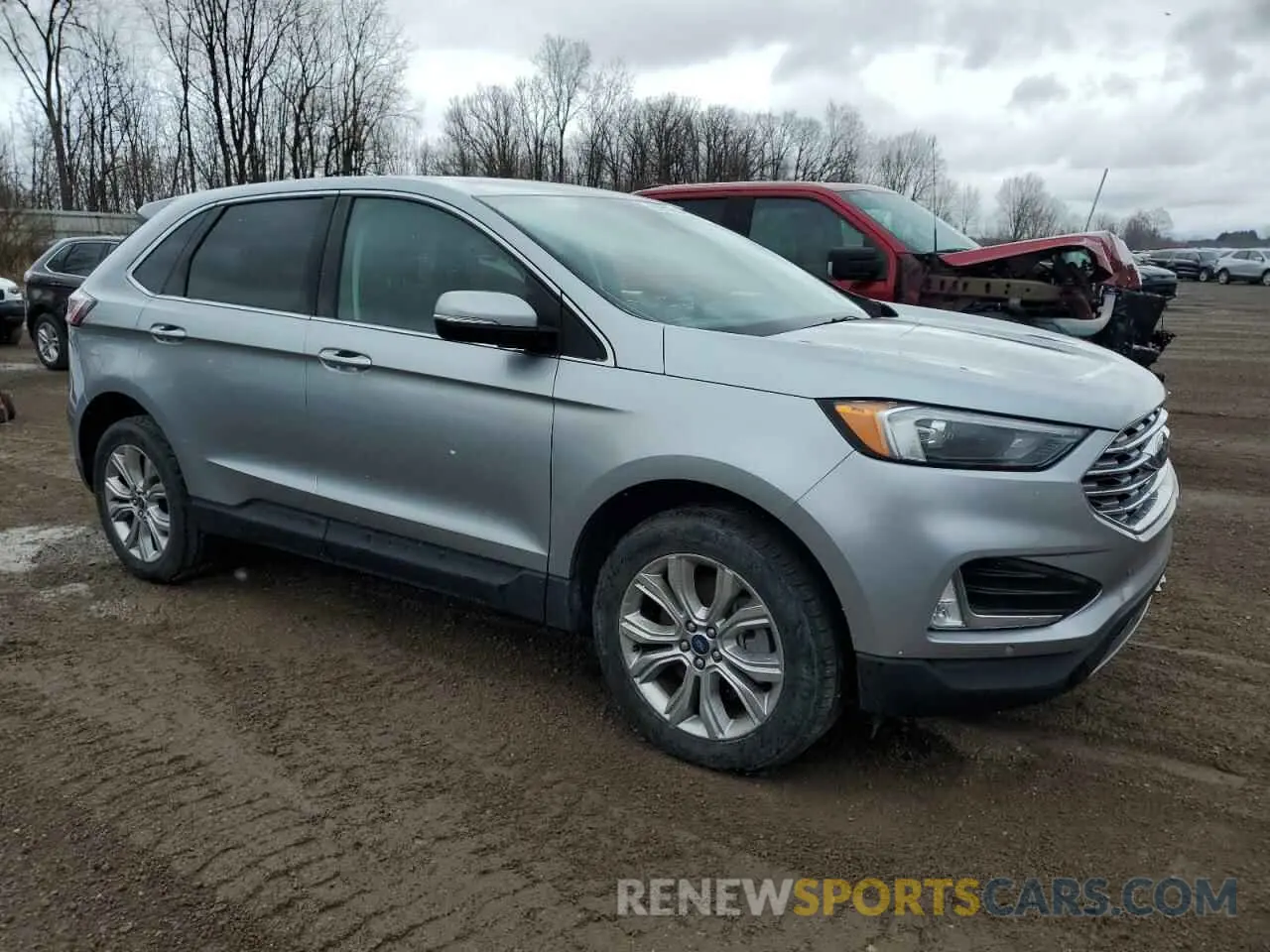 4 fotografías del automóvil dañado 2FMPK4K97NBB07916 FORD EDGE 2022