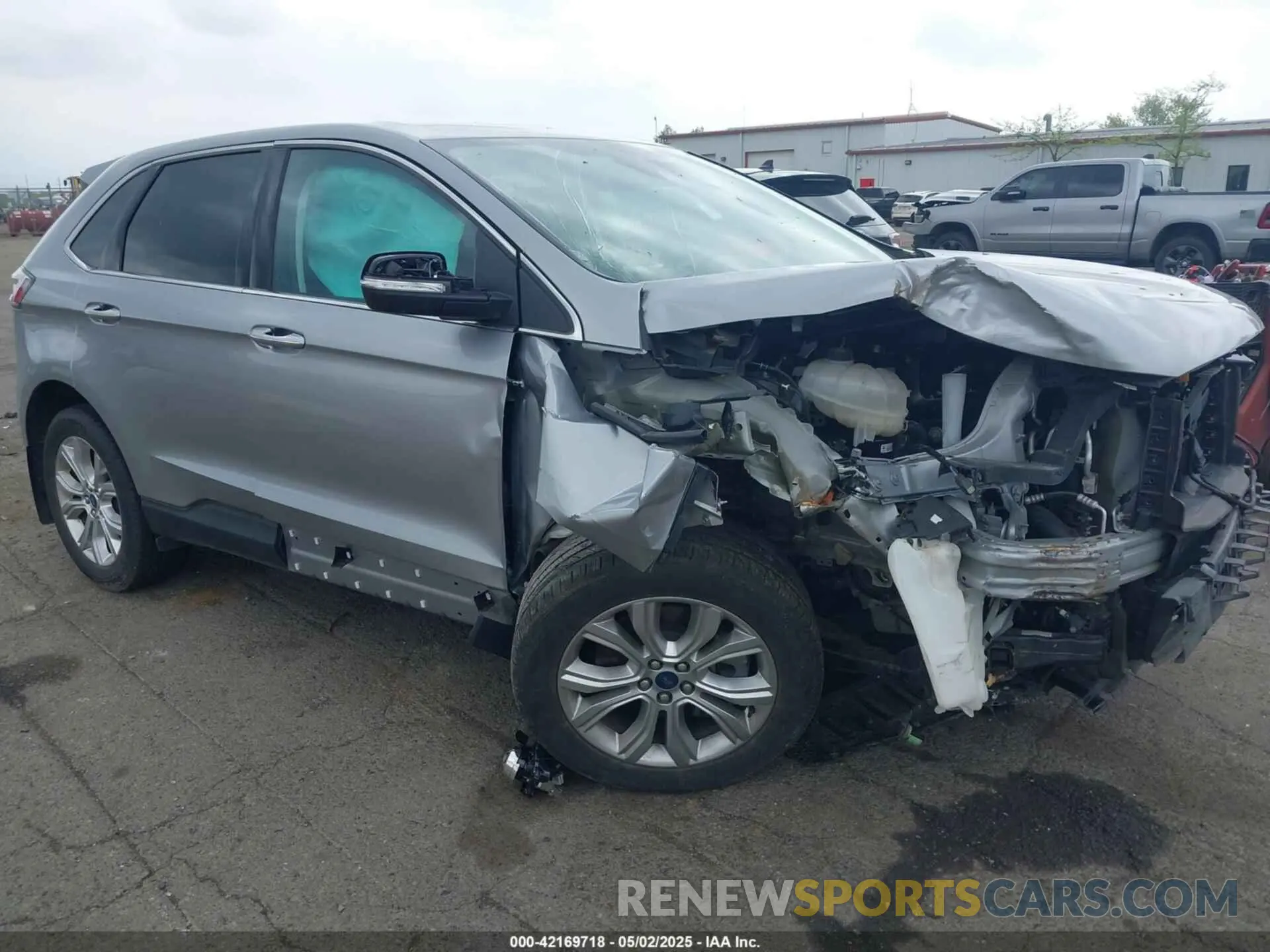 1 fotografías del automóvil dañado 2FMPK4K98NBA00308 FORD EDGE 2022