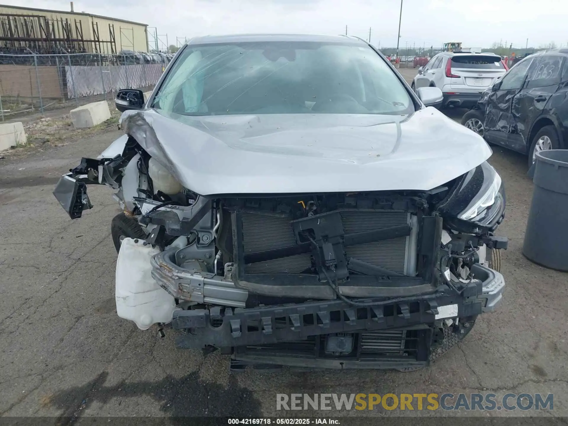 12 fotografías del automóvil dañado 2FMPK4K98NBA00308 FORD EDGE 2022