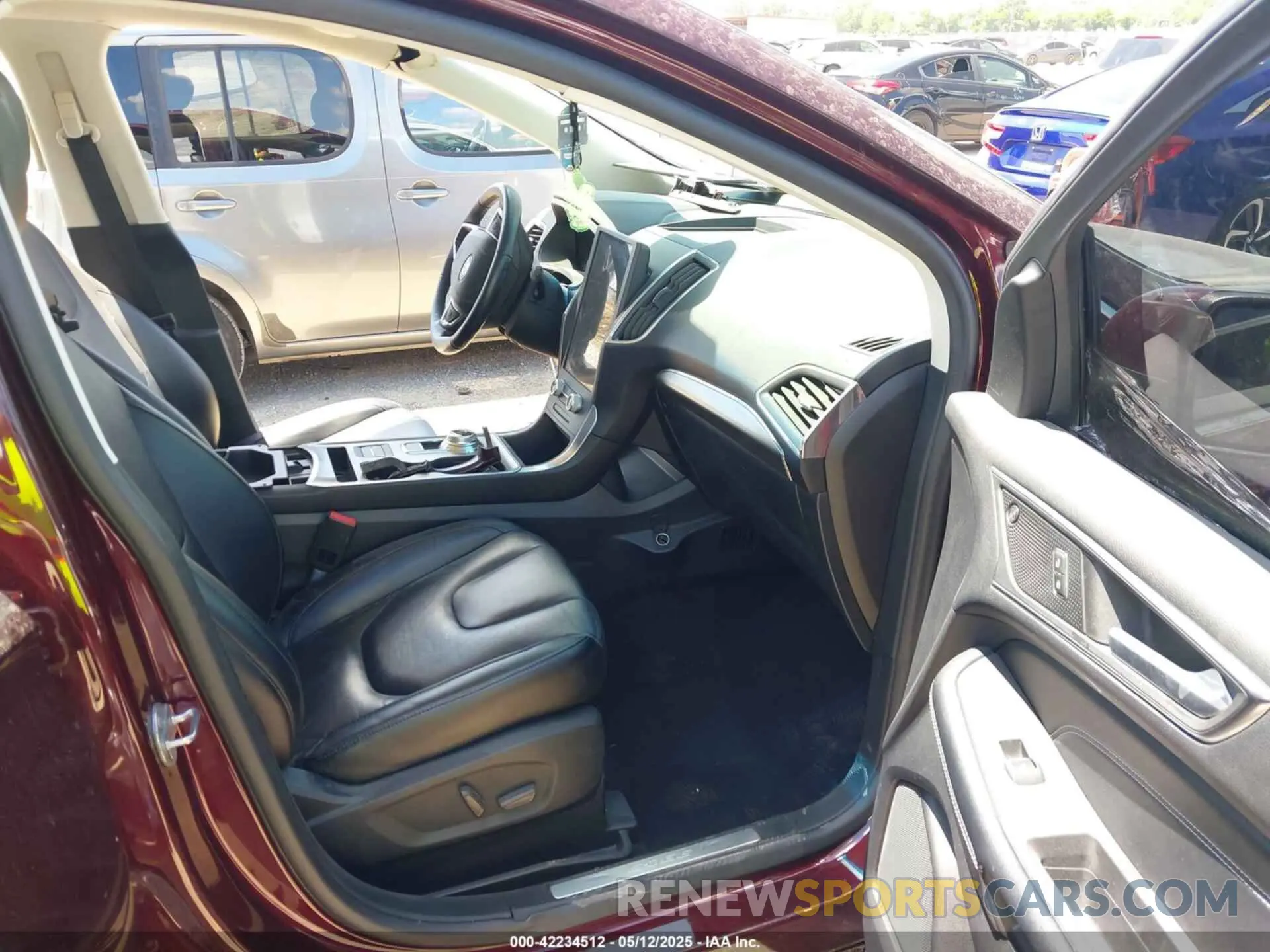 5 fotografías del automóvil dañado 2FMPK4K98NBA31512 FORD EDGE 2022