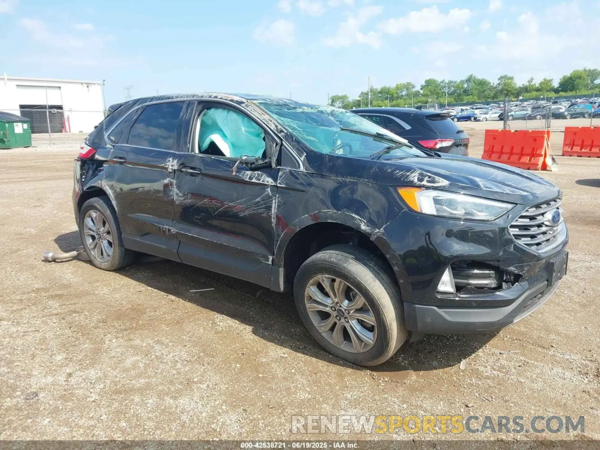 1 fotografías del automóvil dañado 2FMPK4K98NBA39528 FORD EDGE 2022