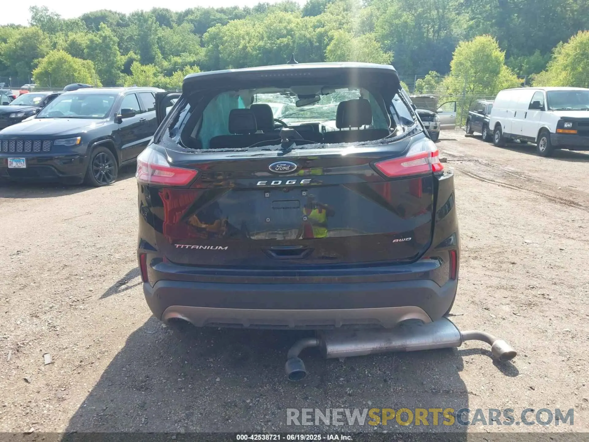15 fotografías del automóvil dañado 2FMPK4K98NBA39528 FORD EDGE 2022