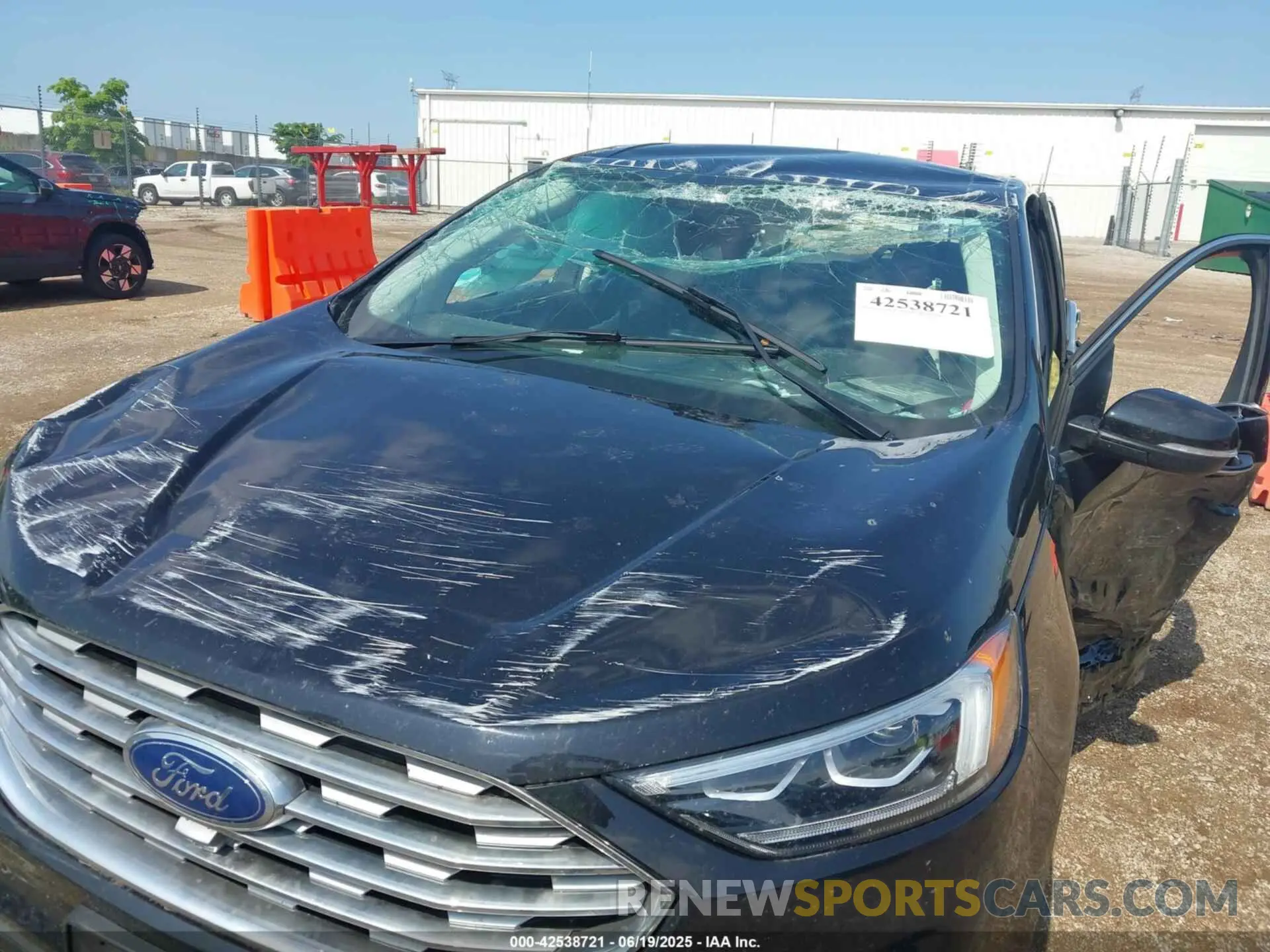 6 fotografías del automóvil dañado 2FMPK4K98NBA39528 FORD EDGE 2022