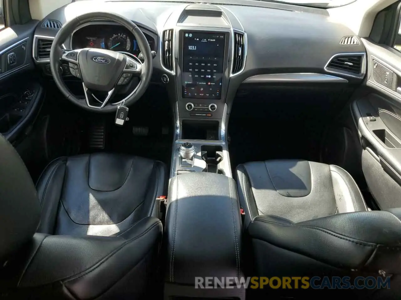 8 fotografías del automóvil dañado 2FMPK4K99NBA35746 FORD EDGE 2022