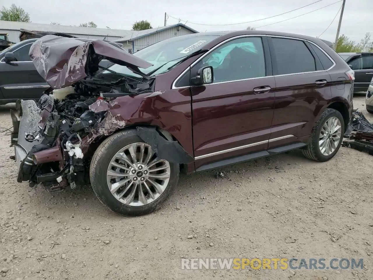 1 fotografías del automóvil dañado 2FMPK4K99NBA62025 FORD EDGE 2022