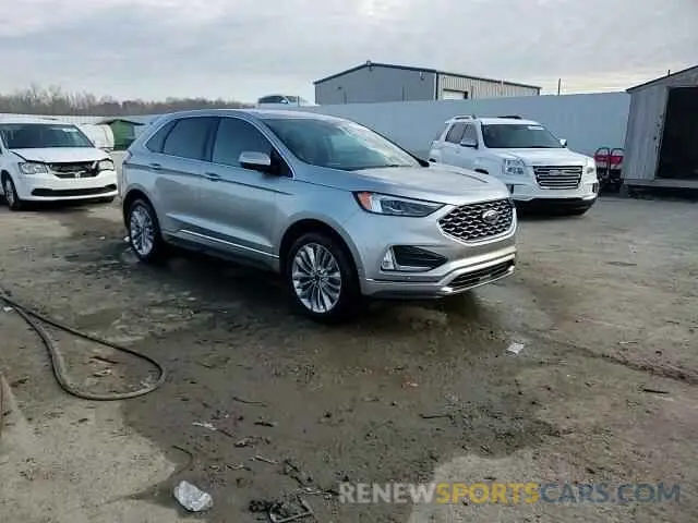 14 fotografías del automóvil dañado 2FMPK4K99NBA77222 FORD EDGE 2022