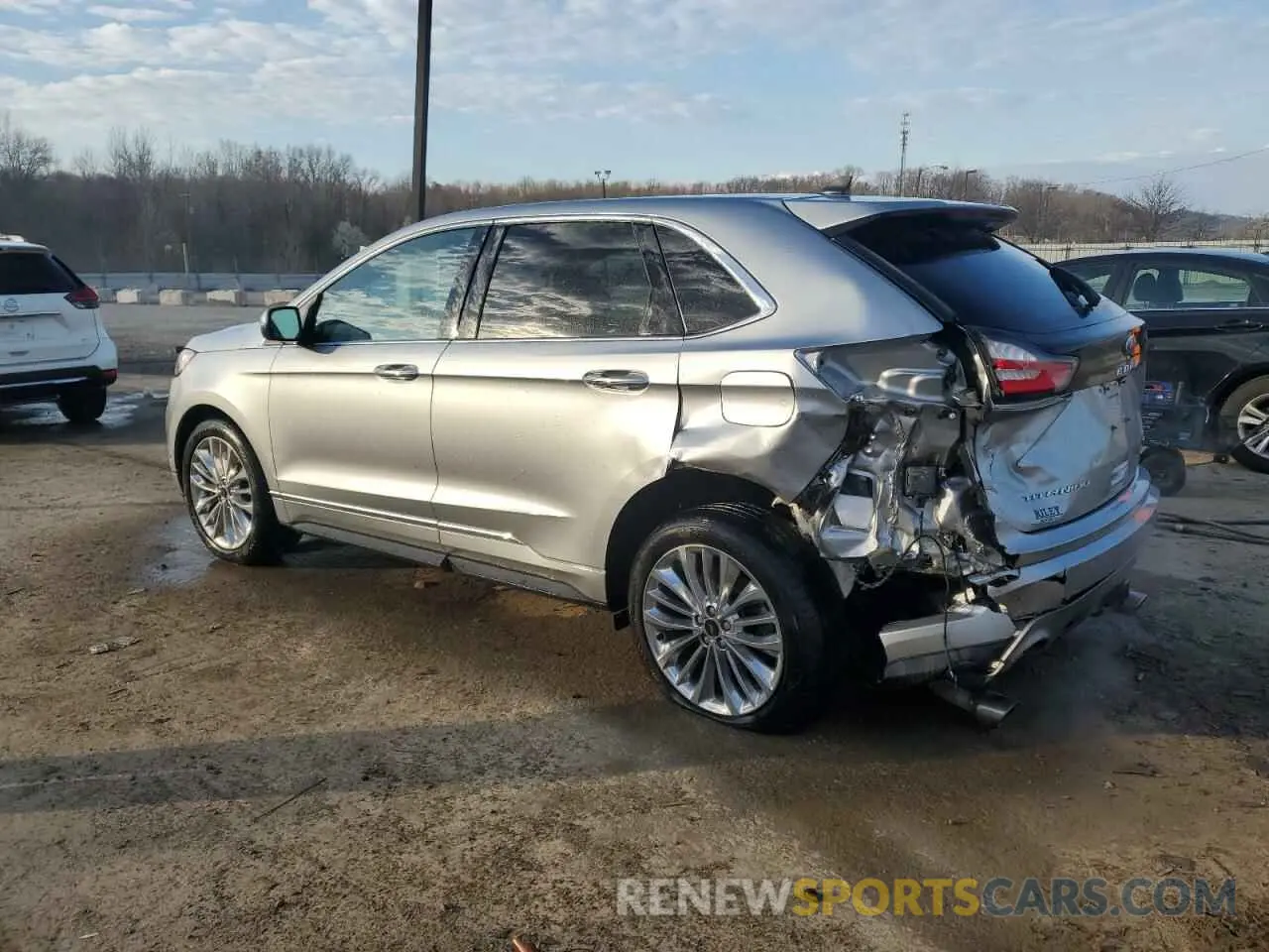 2 fotografías del automóvil dañado 2FMPK4K99NBA77222 FORD EDGE 2022