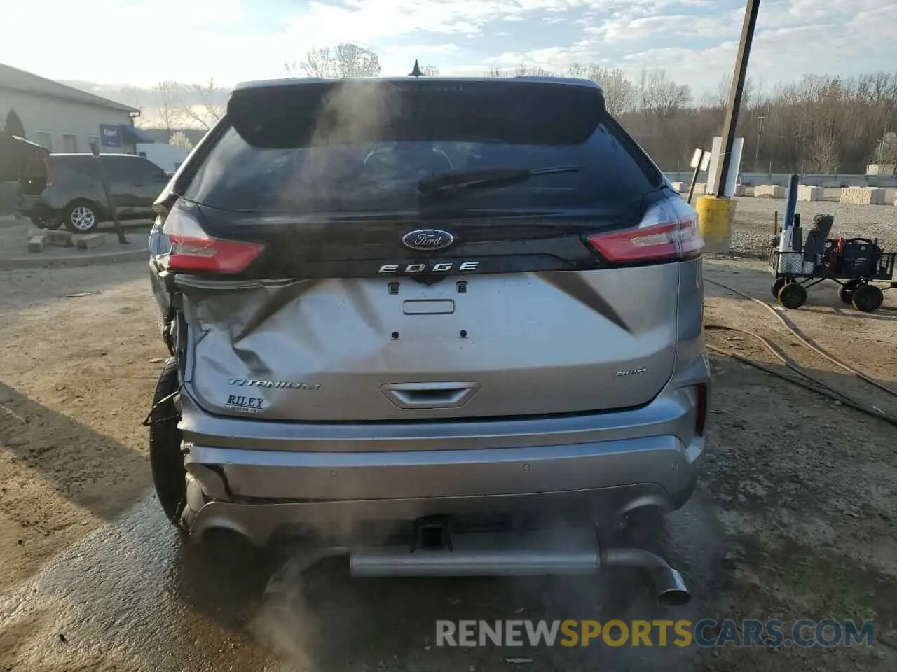 6 fotografías del automóvil dañado 2FMPK4K99NBA77222 FORD EDGE 2022