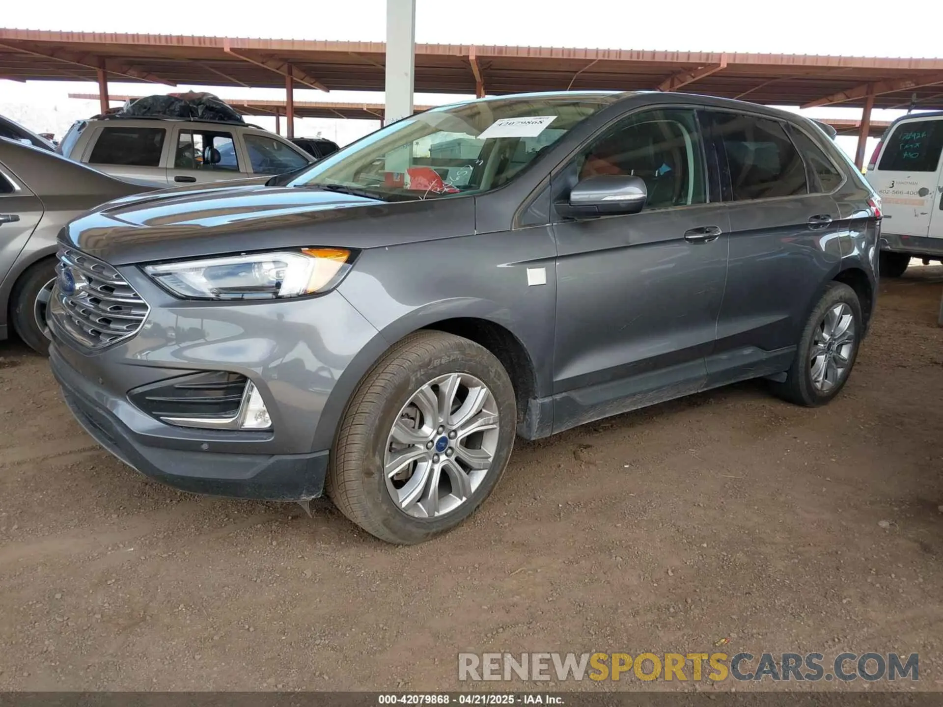 2 fotografías del automóvil dañado 2FMPK4K99NBB06573 FORD EDGE 2022
